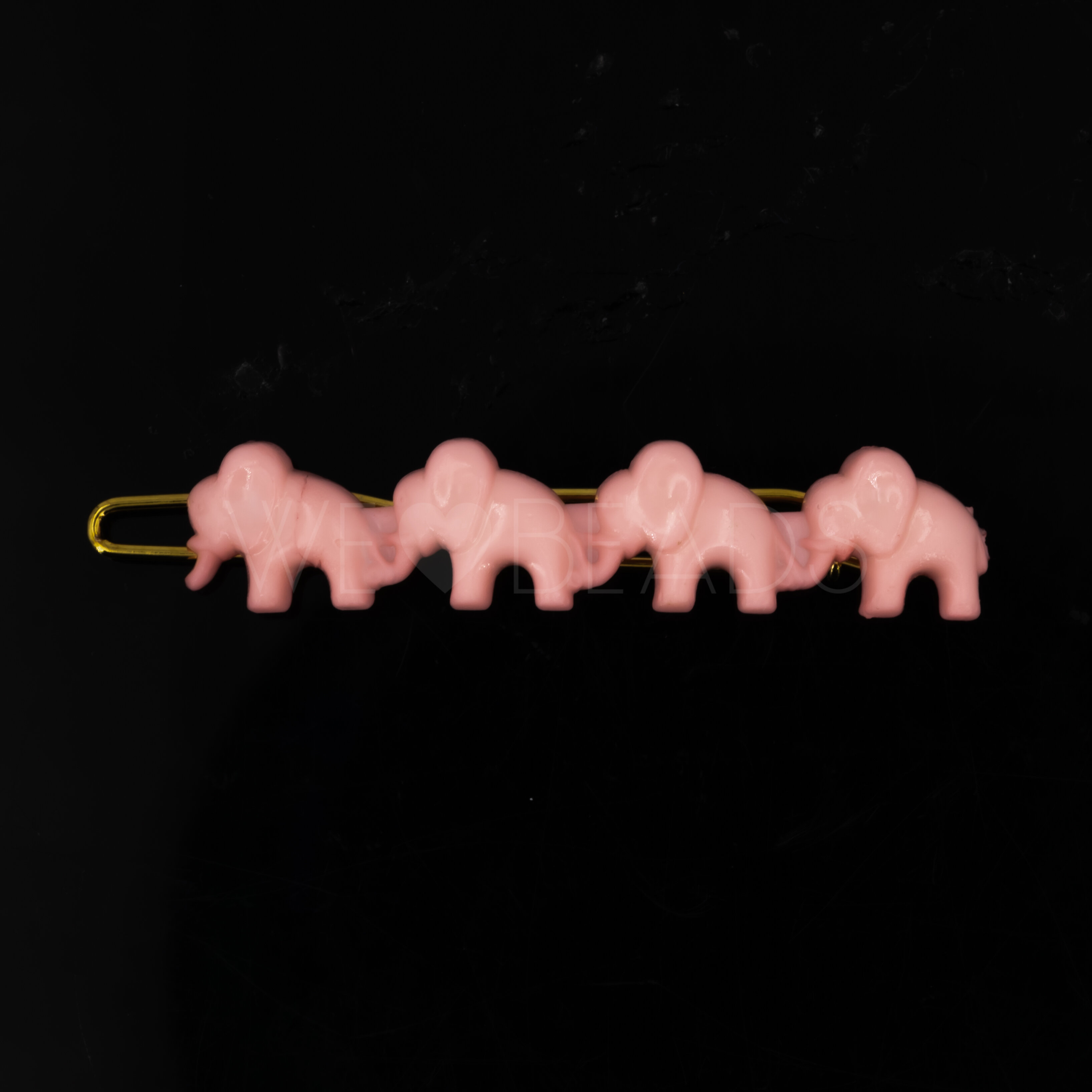 Dratspange elefanten in baby pink (medium)
