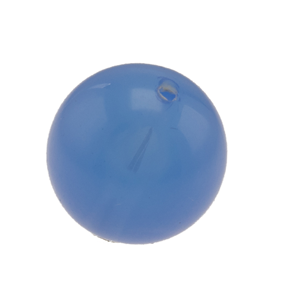 20mm Roundbead in periwinkle blue Opal