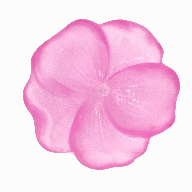 14mm Flower Beads in pink