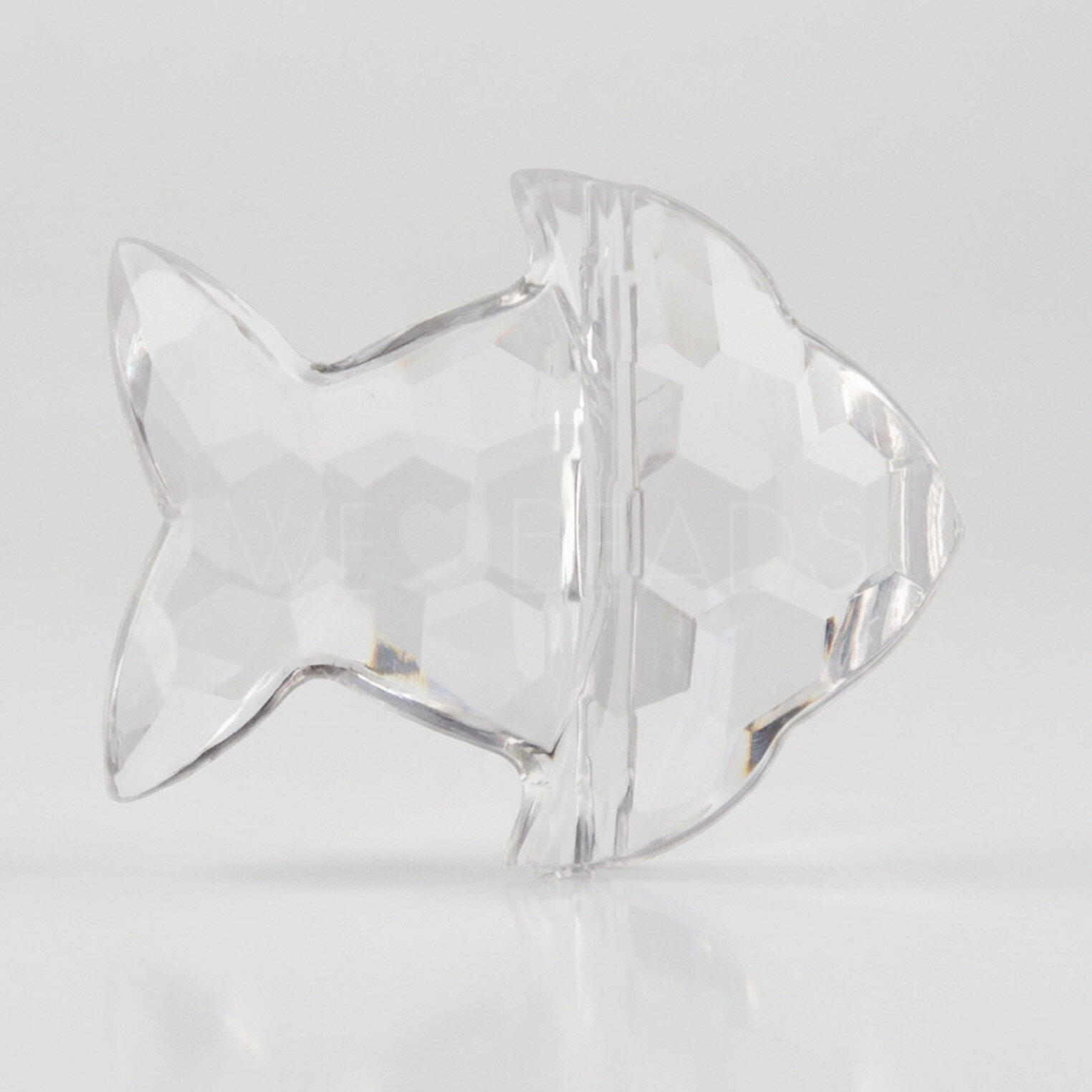 15x12 Fisch Beads in crystal