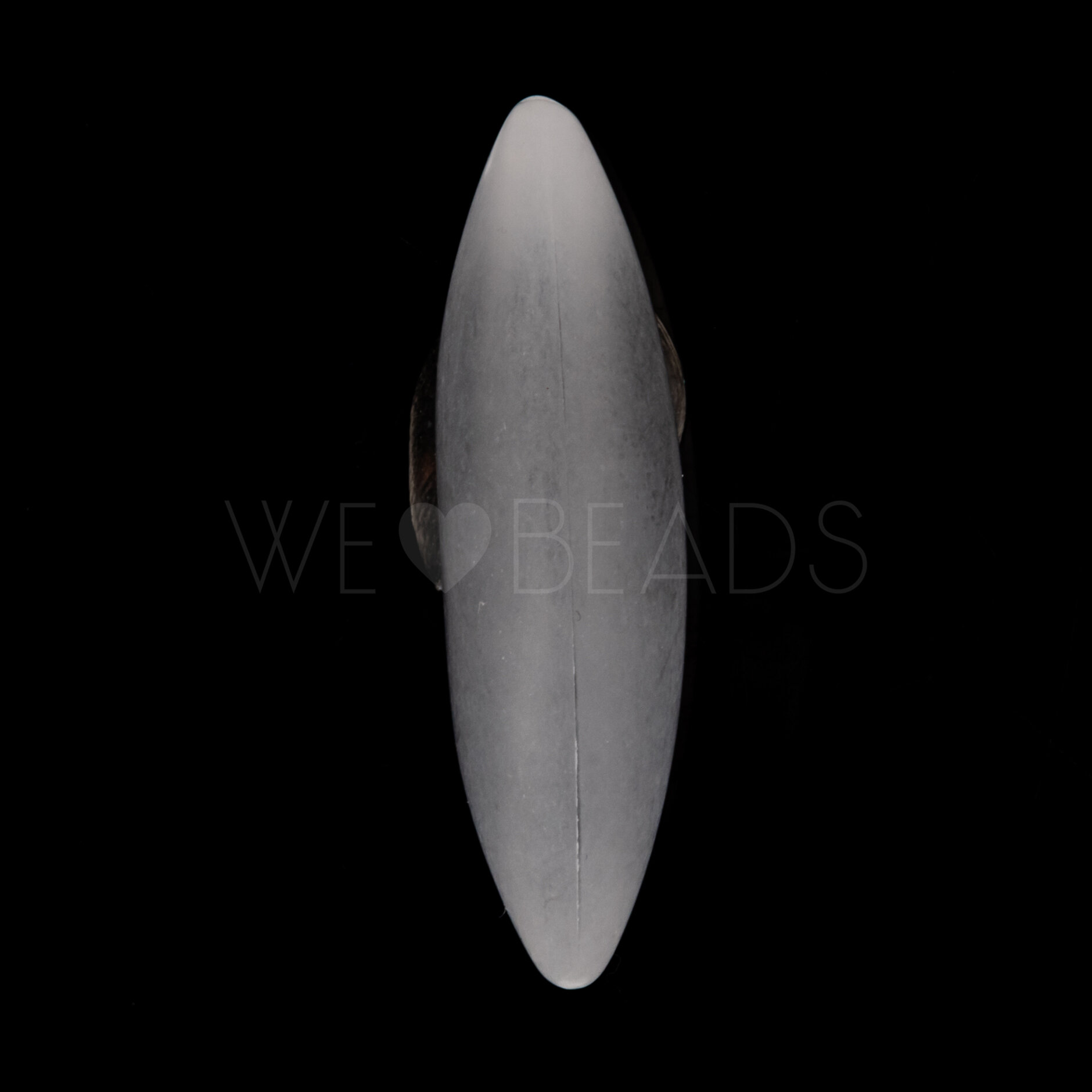 40x20 Perle oval in Kristall