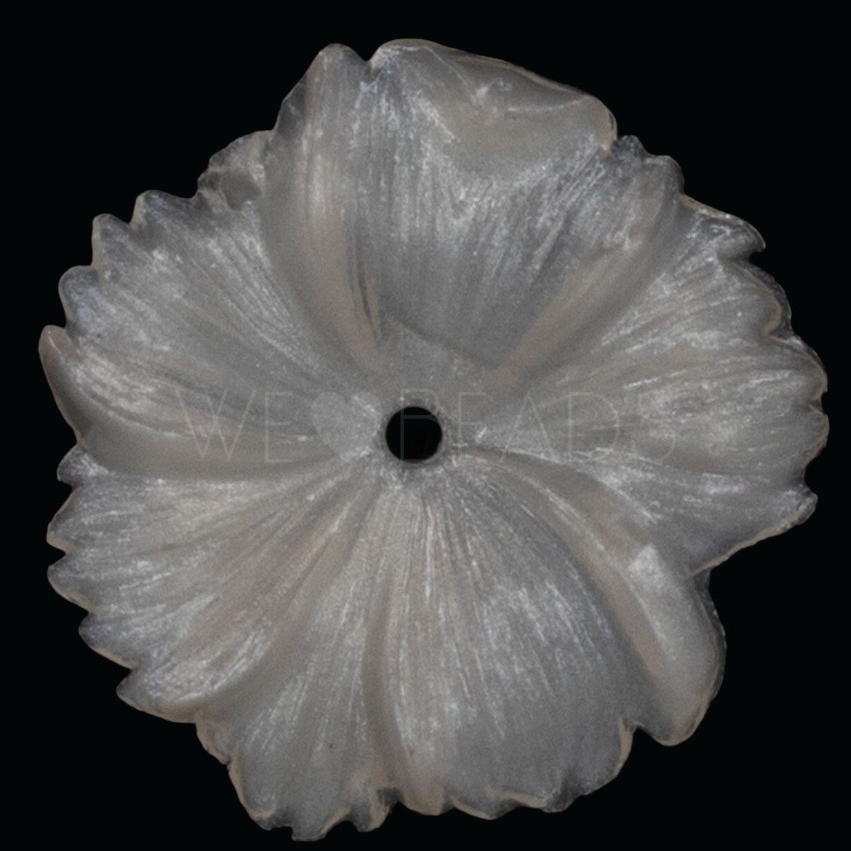 33mm Blume Perle in champagner