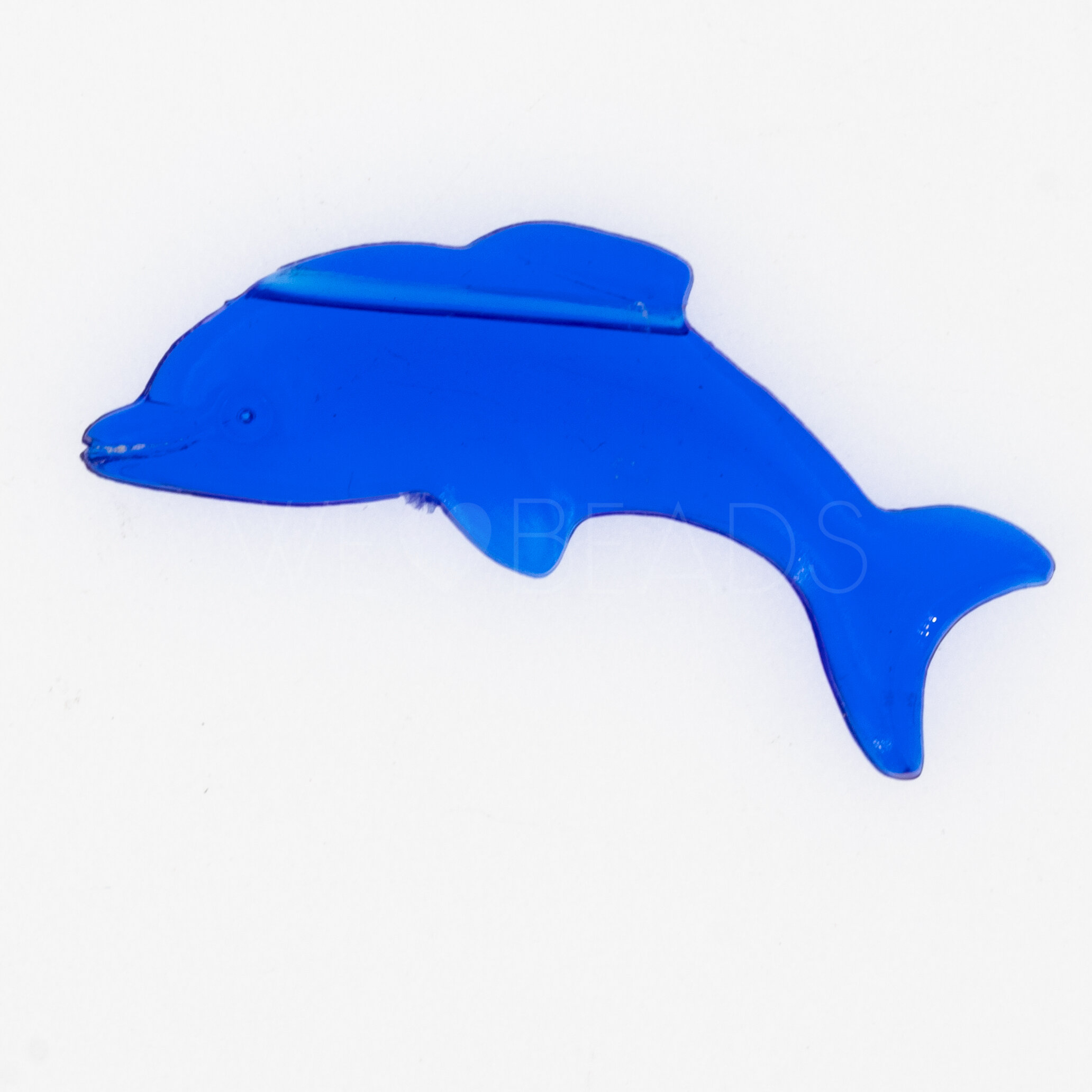 37x15 delfin Perle in blau