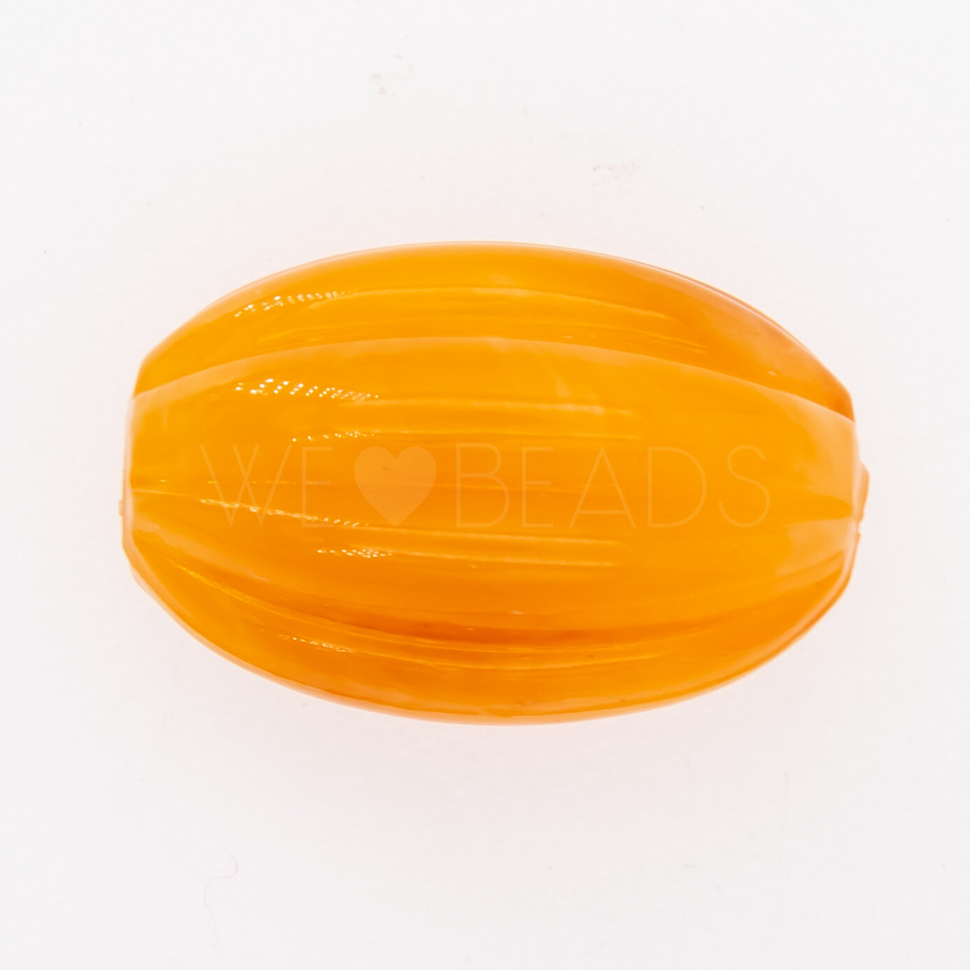 20x14 oval Perle in bernstein