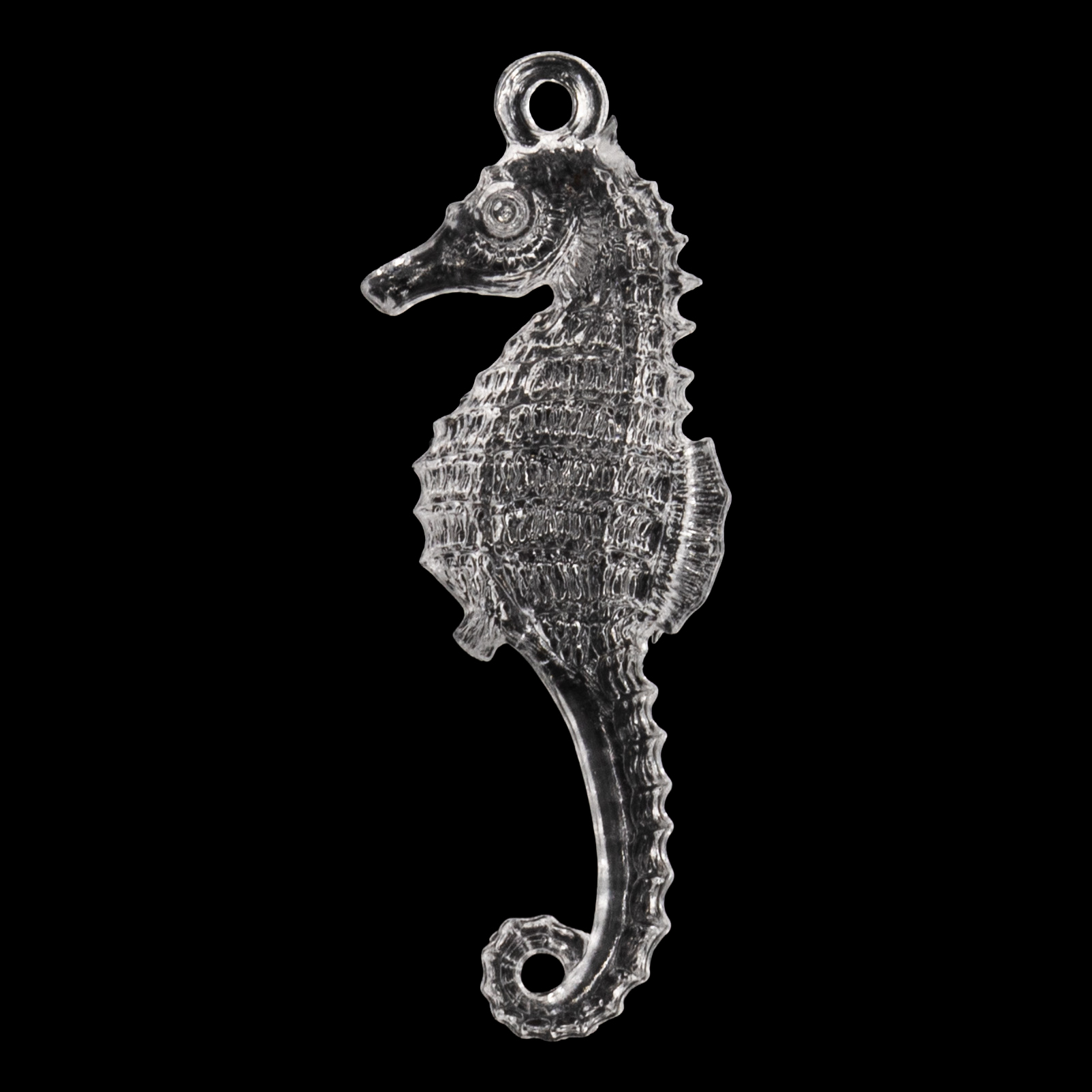 50mm seahorse Charm in crystal