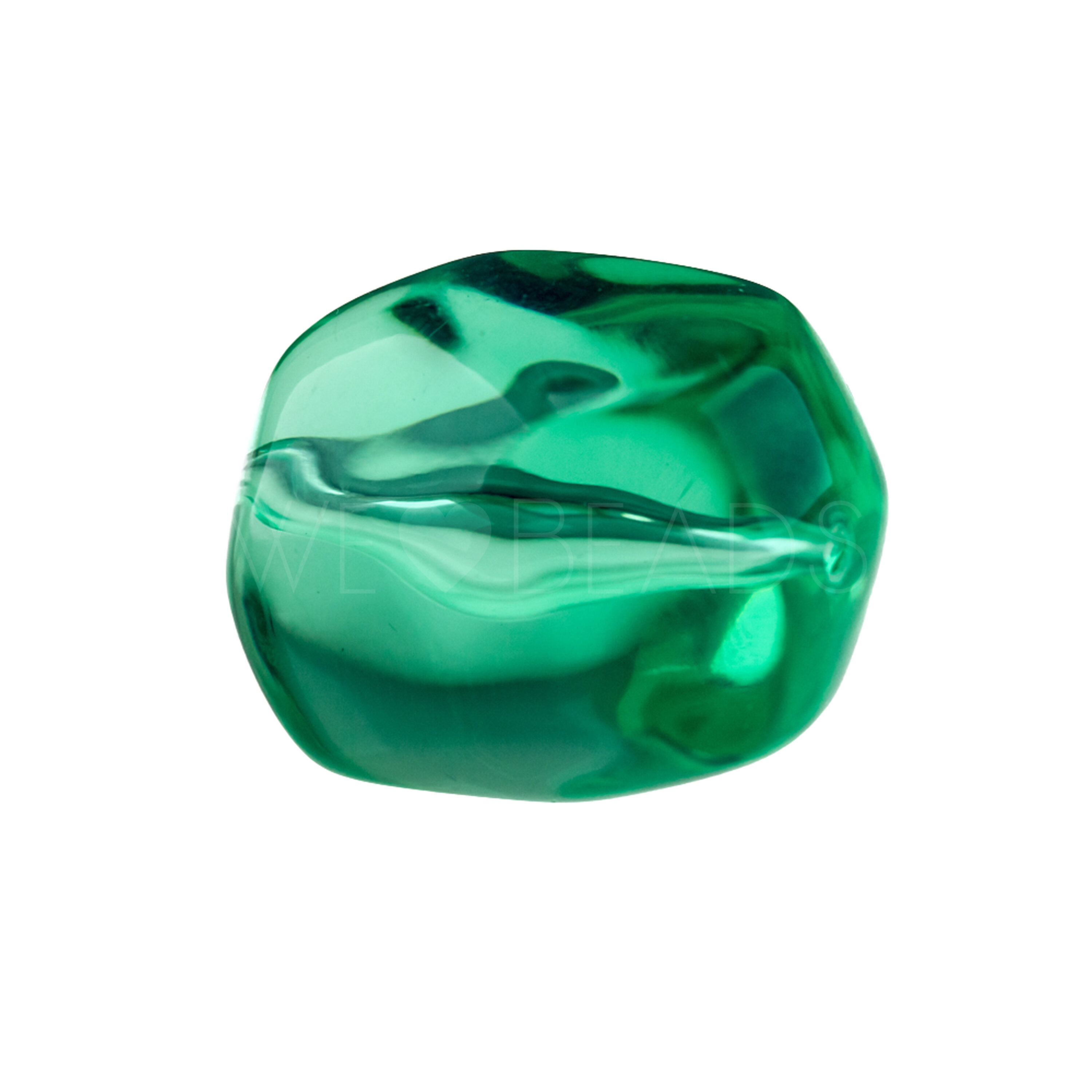 baroque Beads in mint green