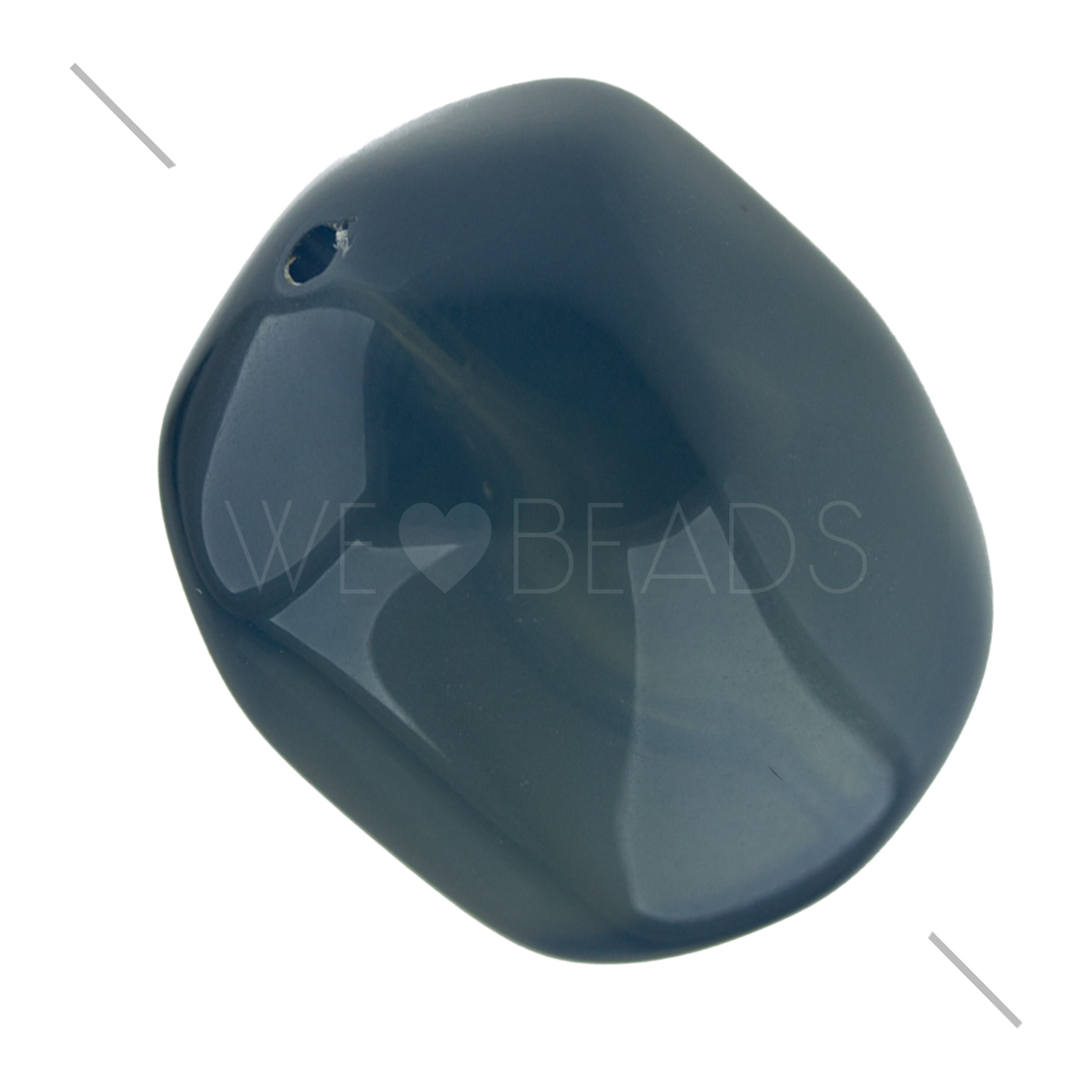 baroque Beads in dark grey
