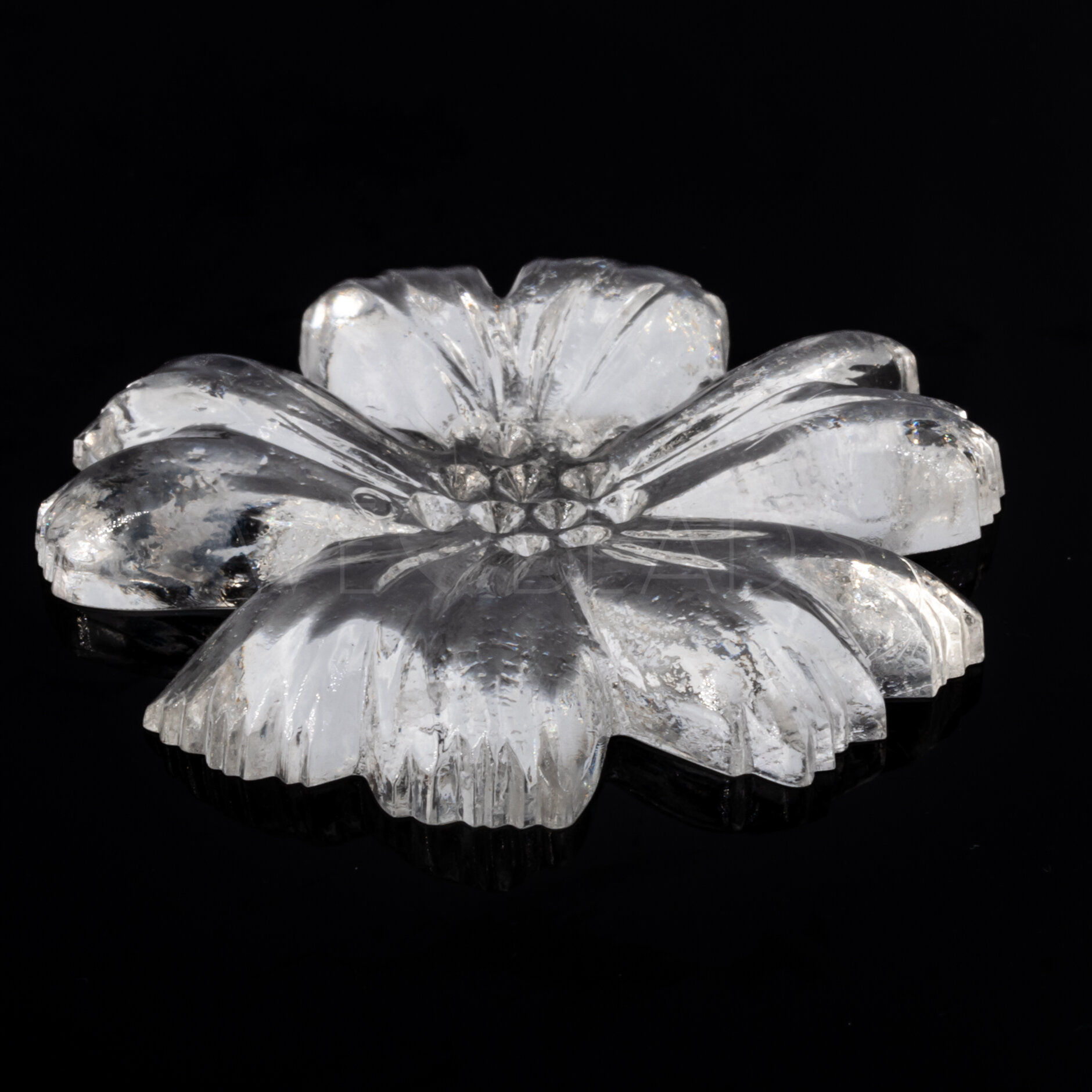 49mm Flower Cabochon in crystal