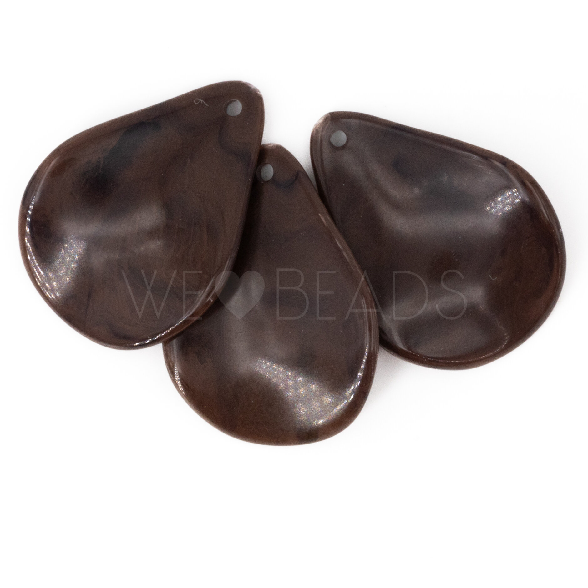 25x18 Blütenblatt in Mocca