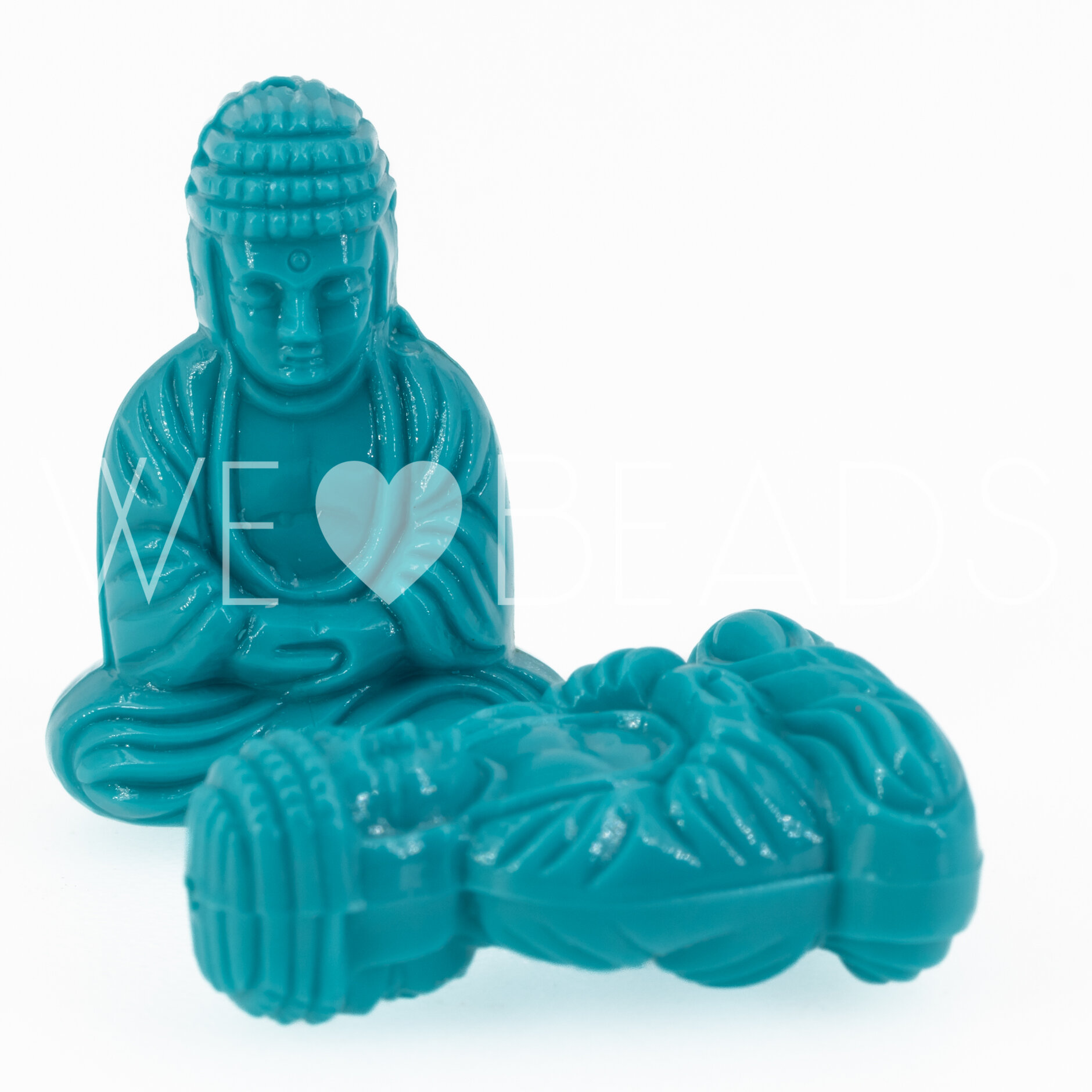 28x18 Buddha bead in turquoise 