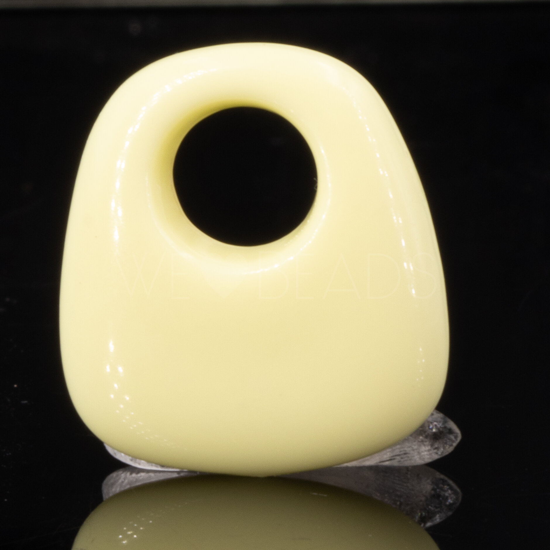 23x21 Trapezium Charm in powder yellow