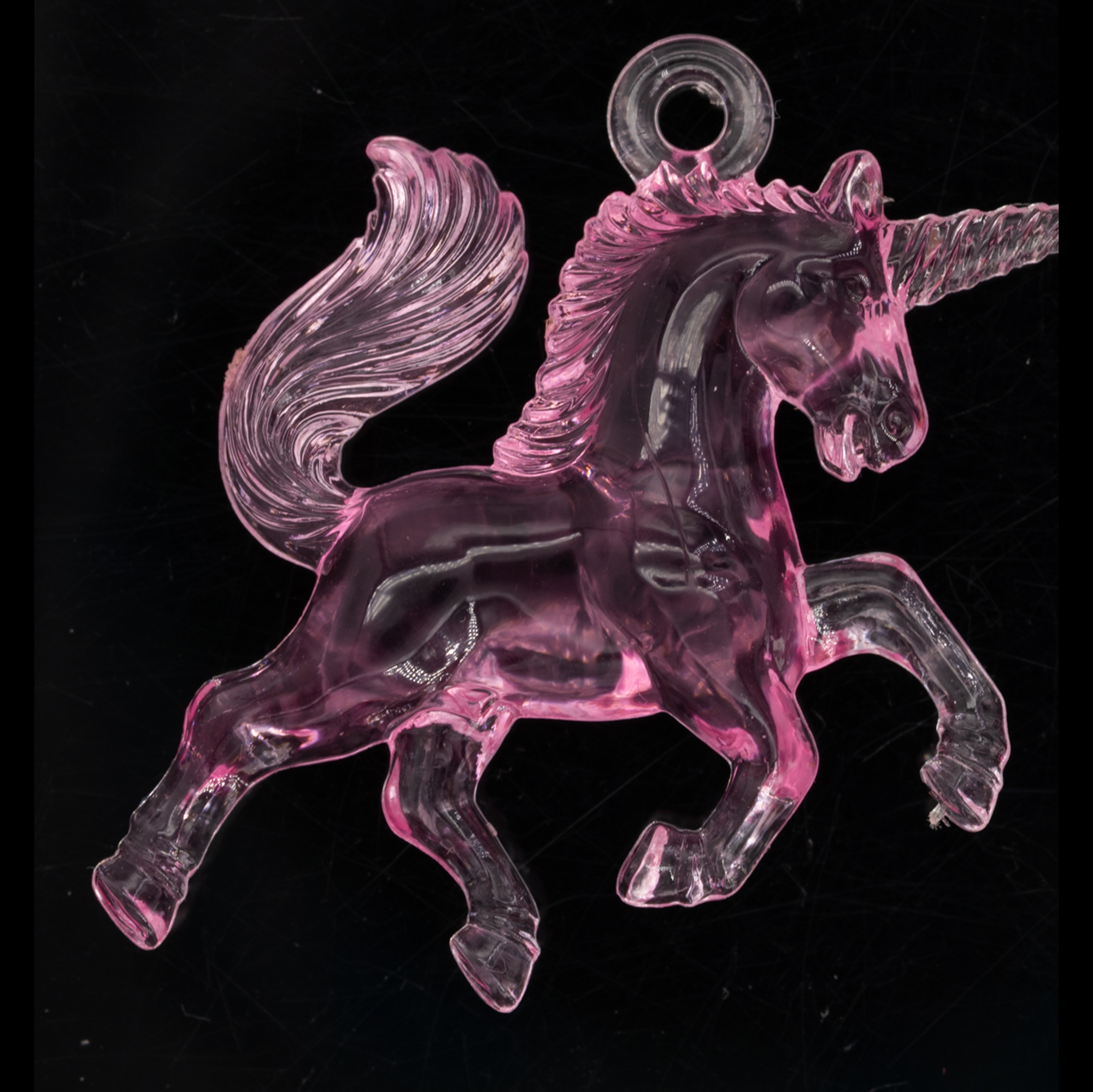 45x36 Einhorn Anhänger in pink 