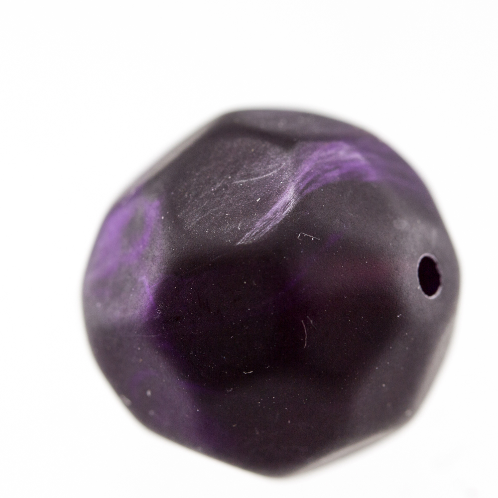 14mm  facettierte Rundperle in   