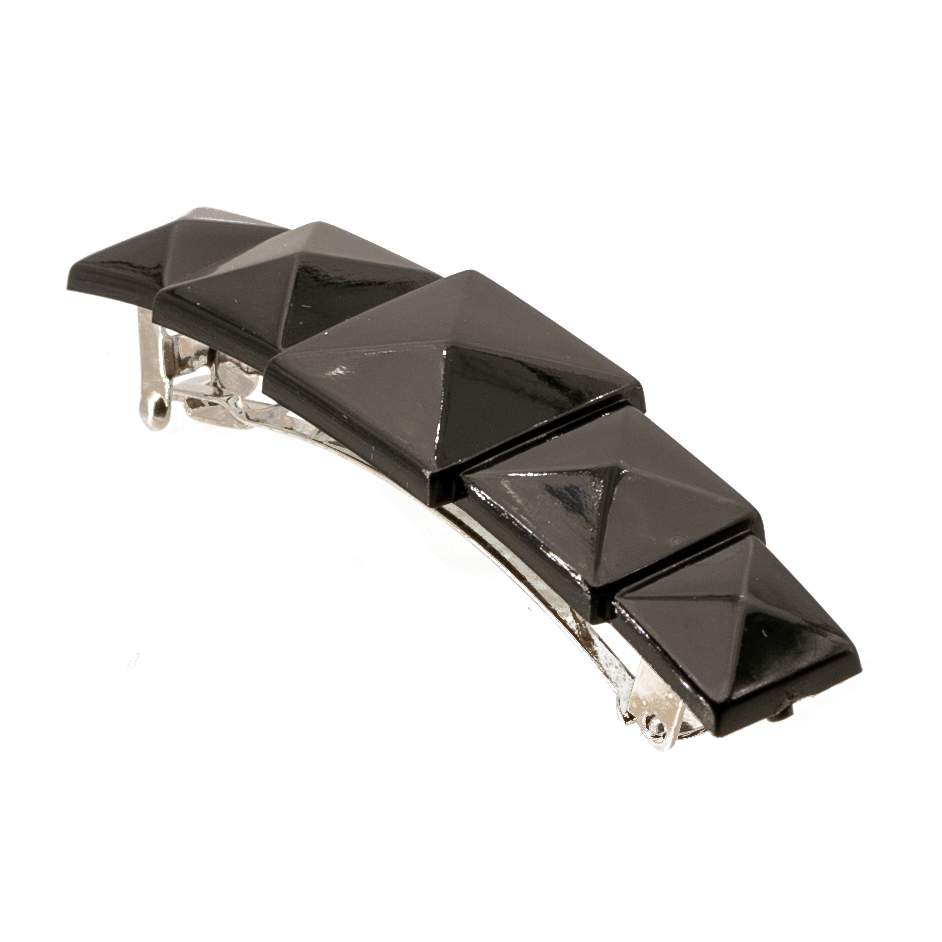 Hair Clip in black Opaque, small