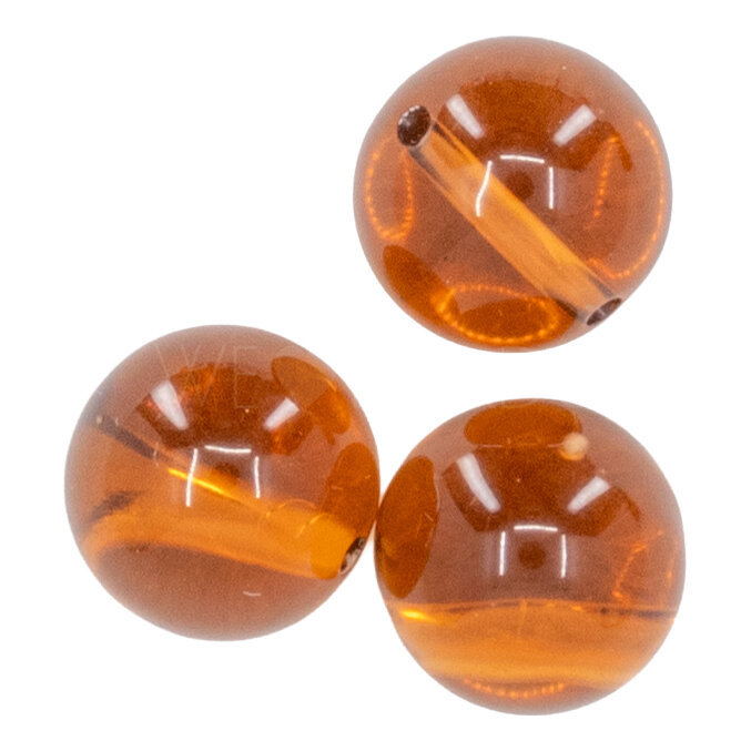 8mm Round Beads in mahagony brown