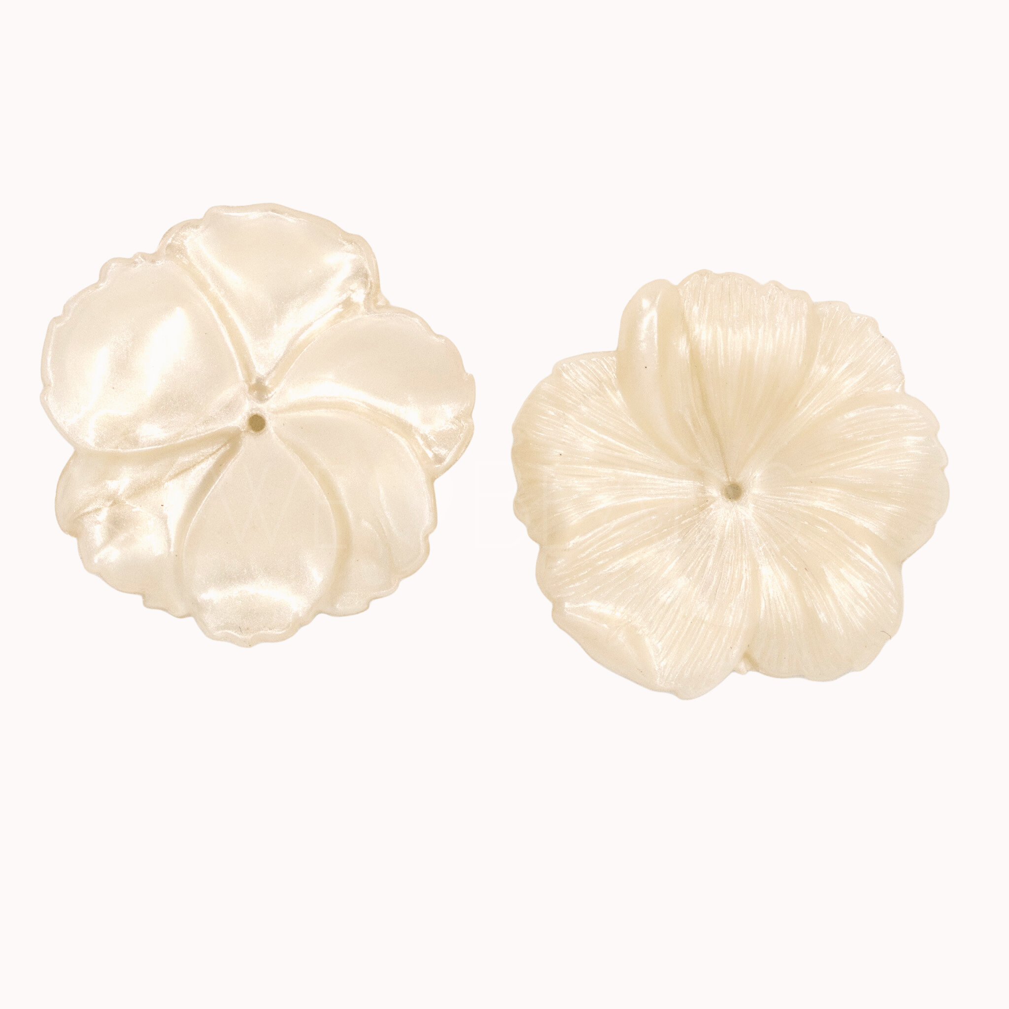 33mm Blume Perle in champagner
