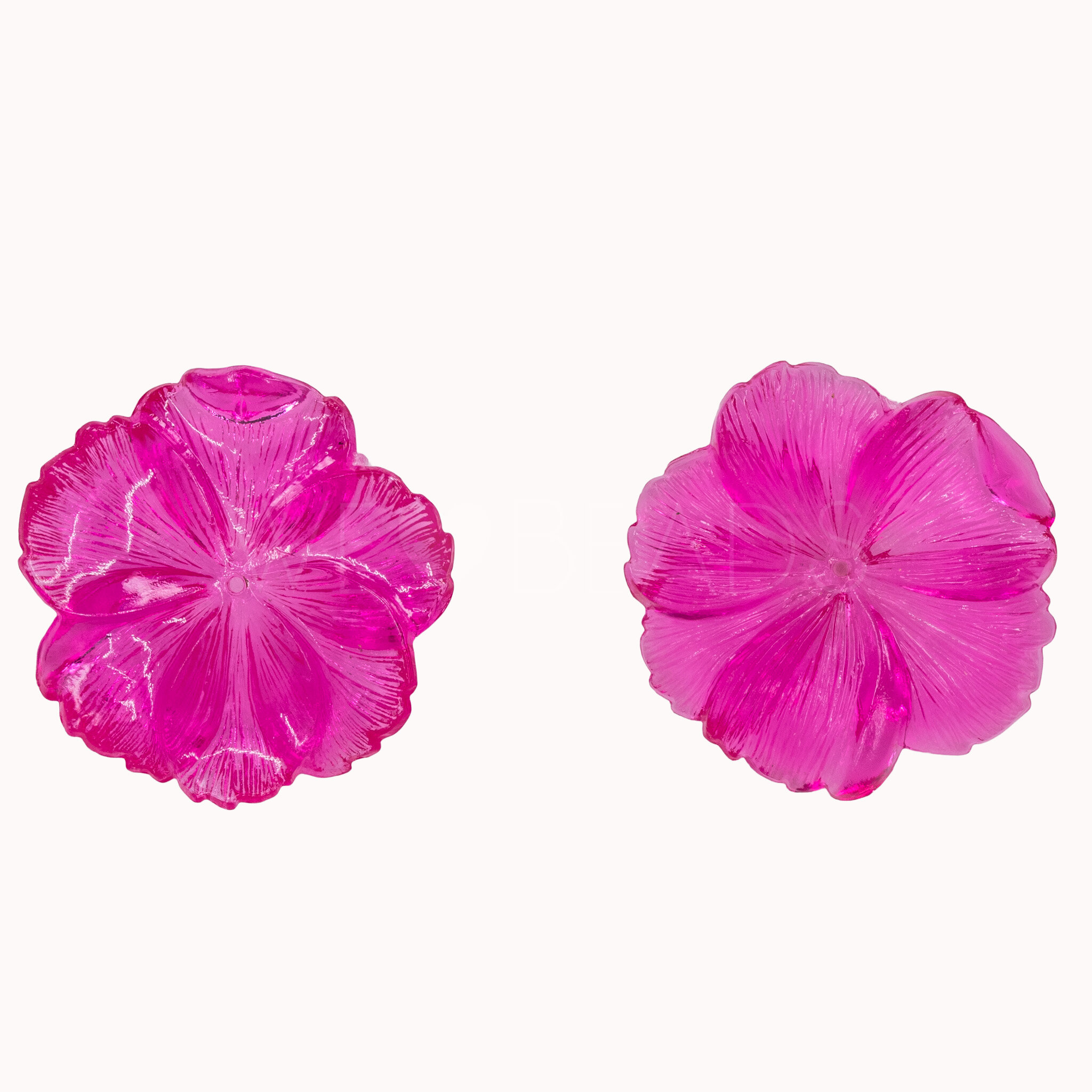 33mm Blume Perle in magenta pink