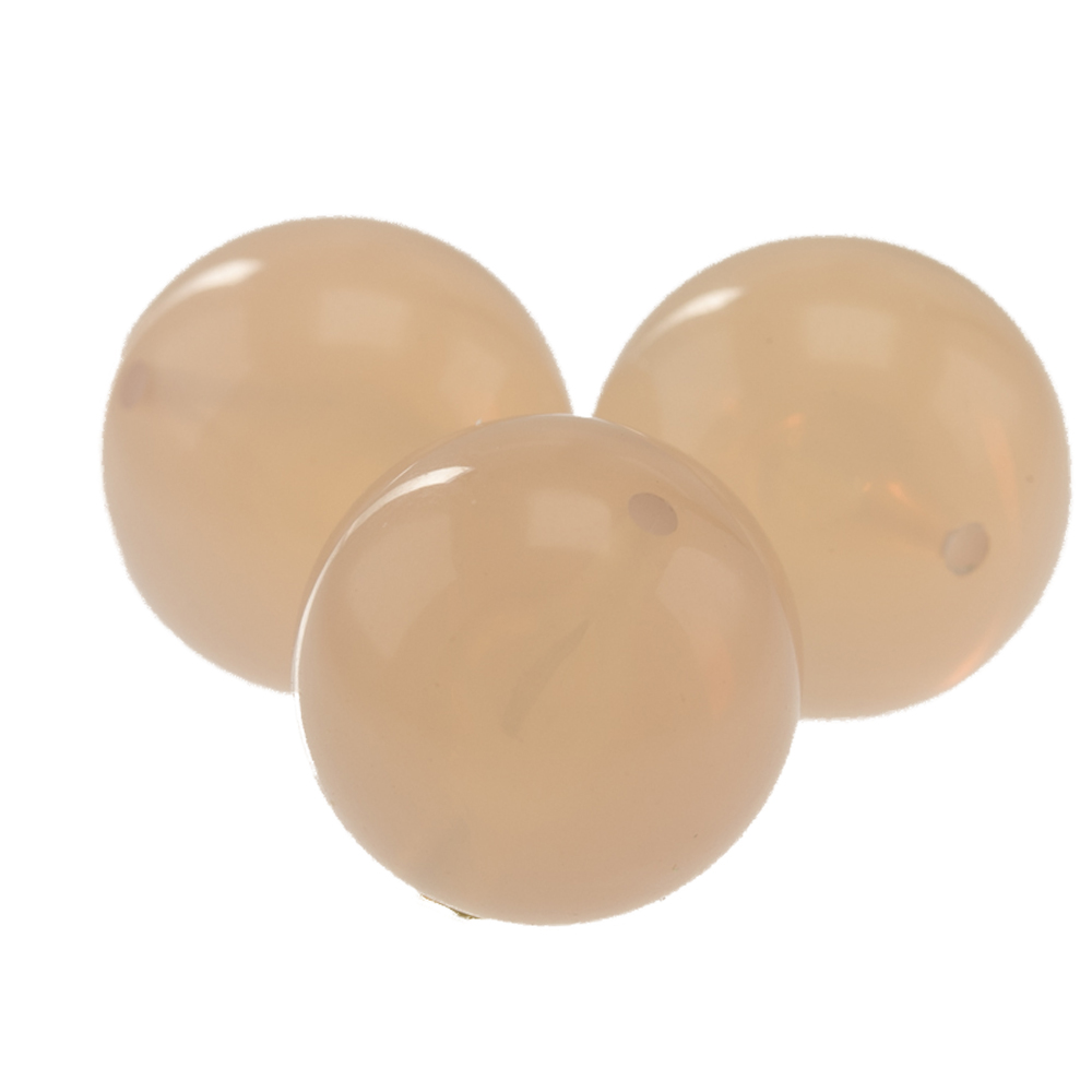 22mm Roundbead in angelskin beige Opal