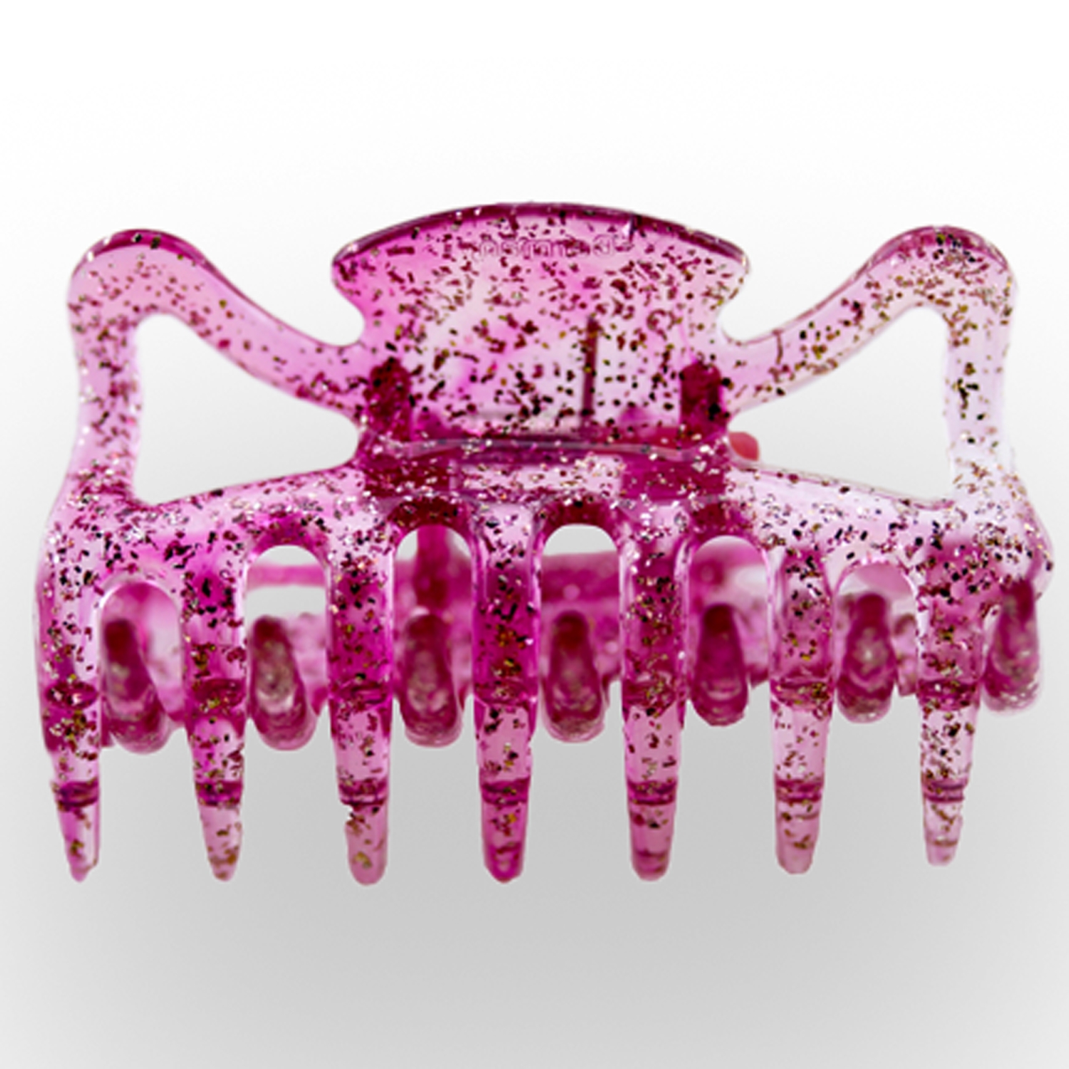 Haarklammer in pink , medium