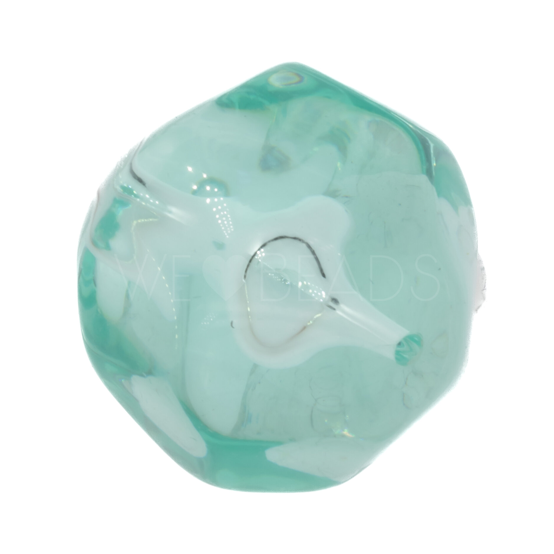 24mm Perle Barock in yucca türkis