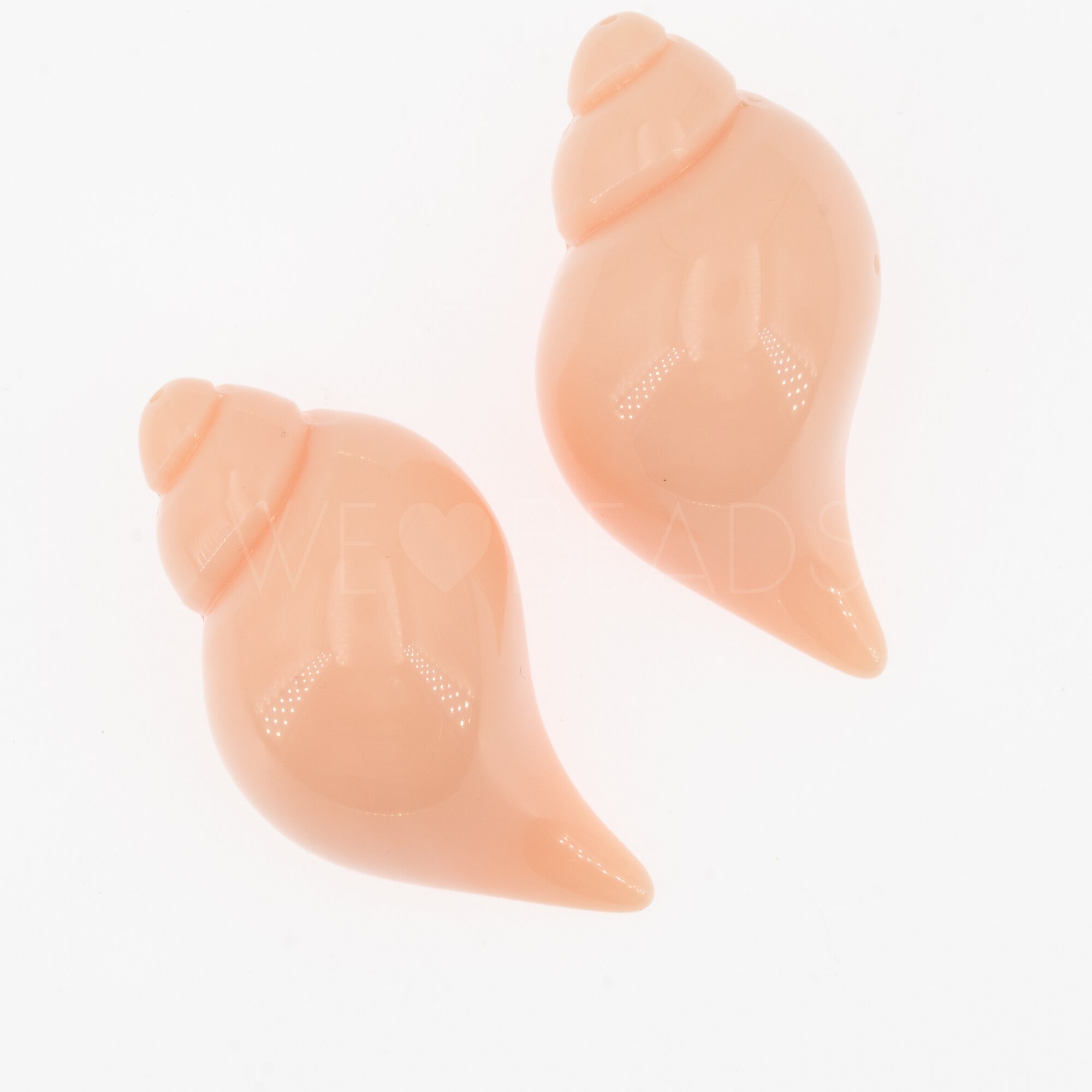 51x26 Muschel Perle in muschelrosa