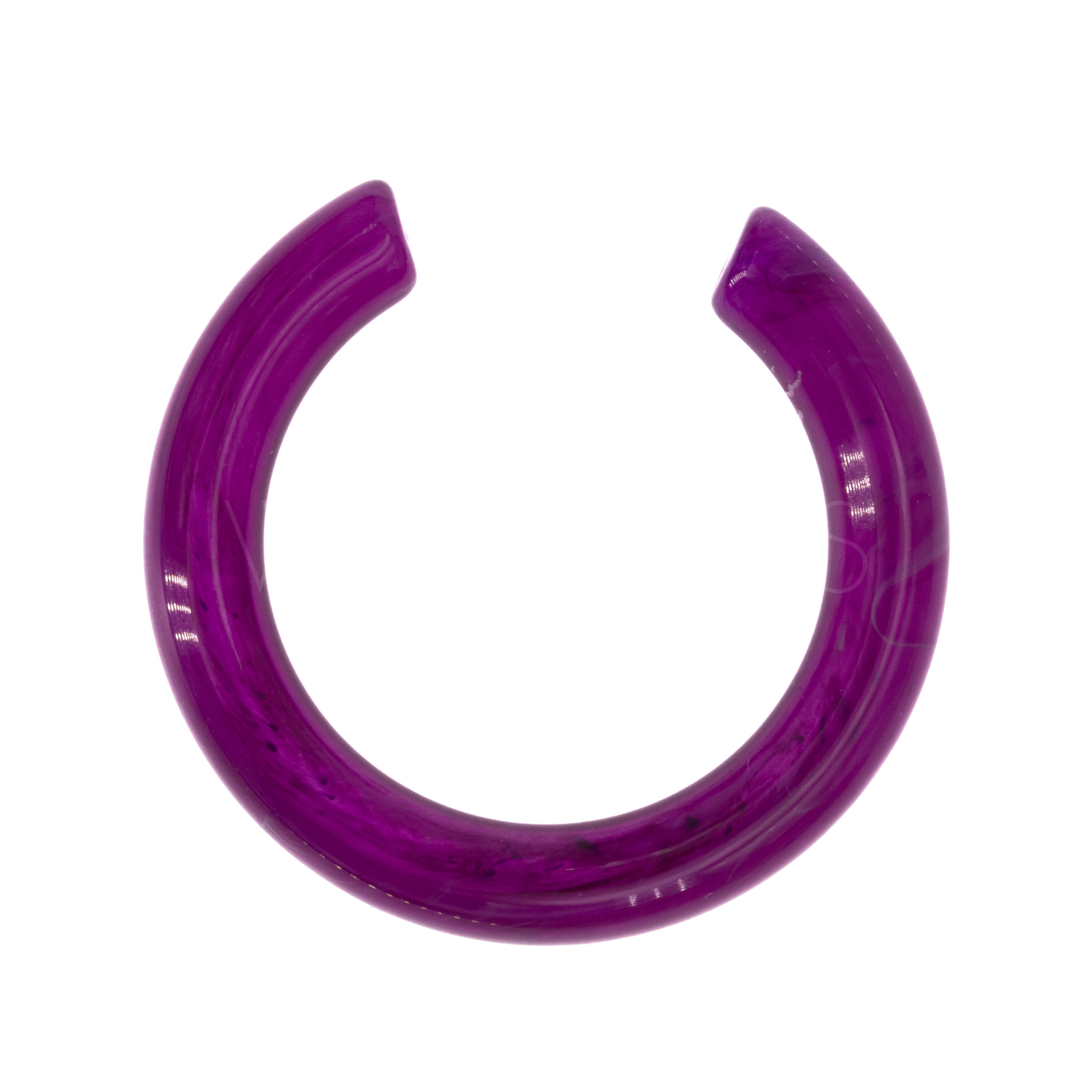 42mm  Hoop in Plum