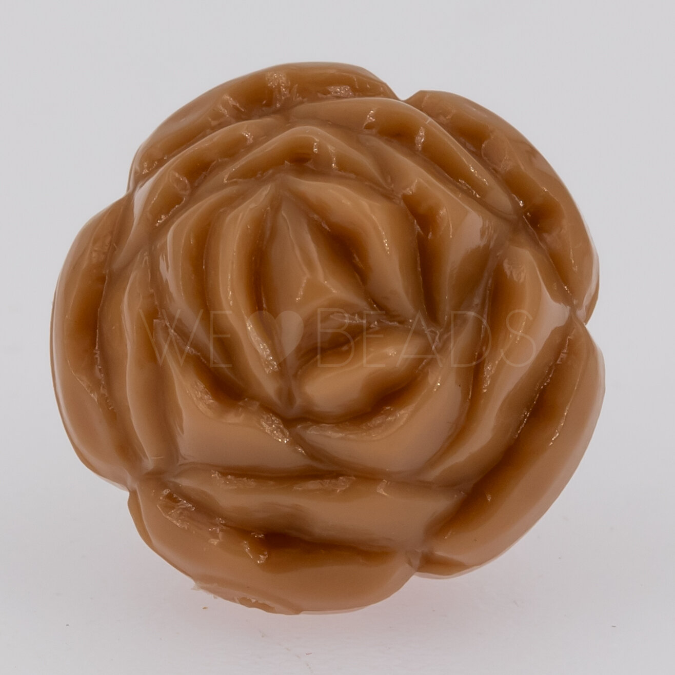 18mm Rose Perle in Milchkaffee