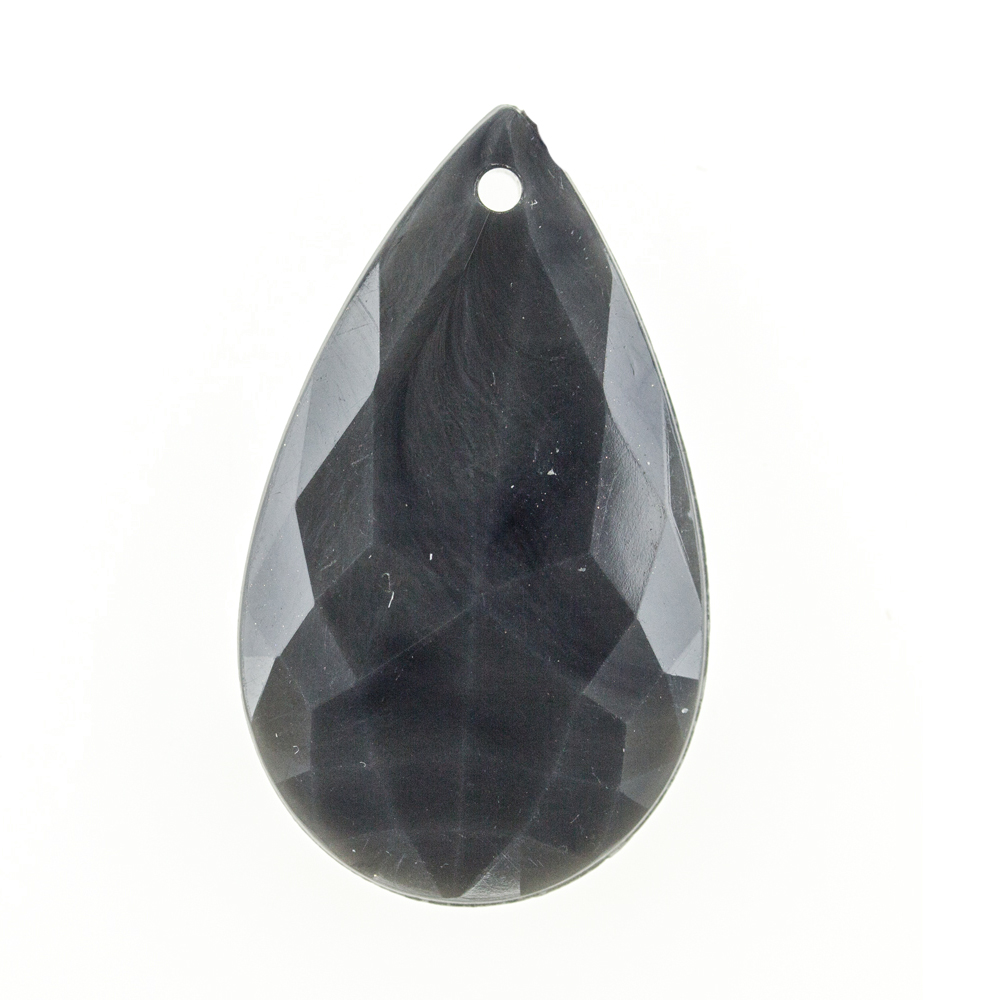 37x22 drop Charm- graphite grey Marbled