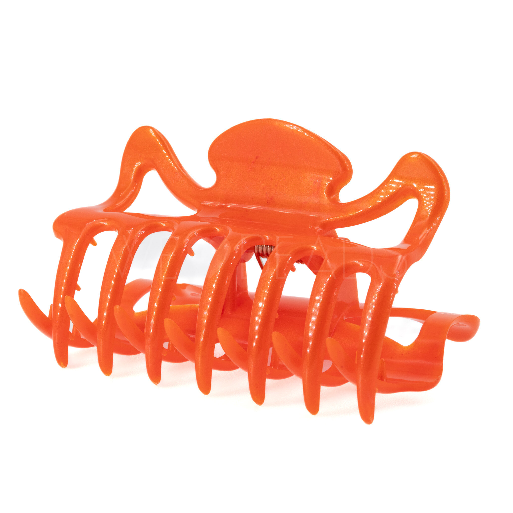 Haarklammer in Kürbisorange (Large)