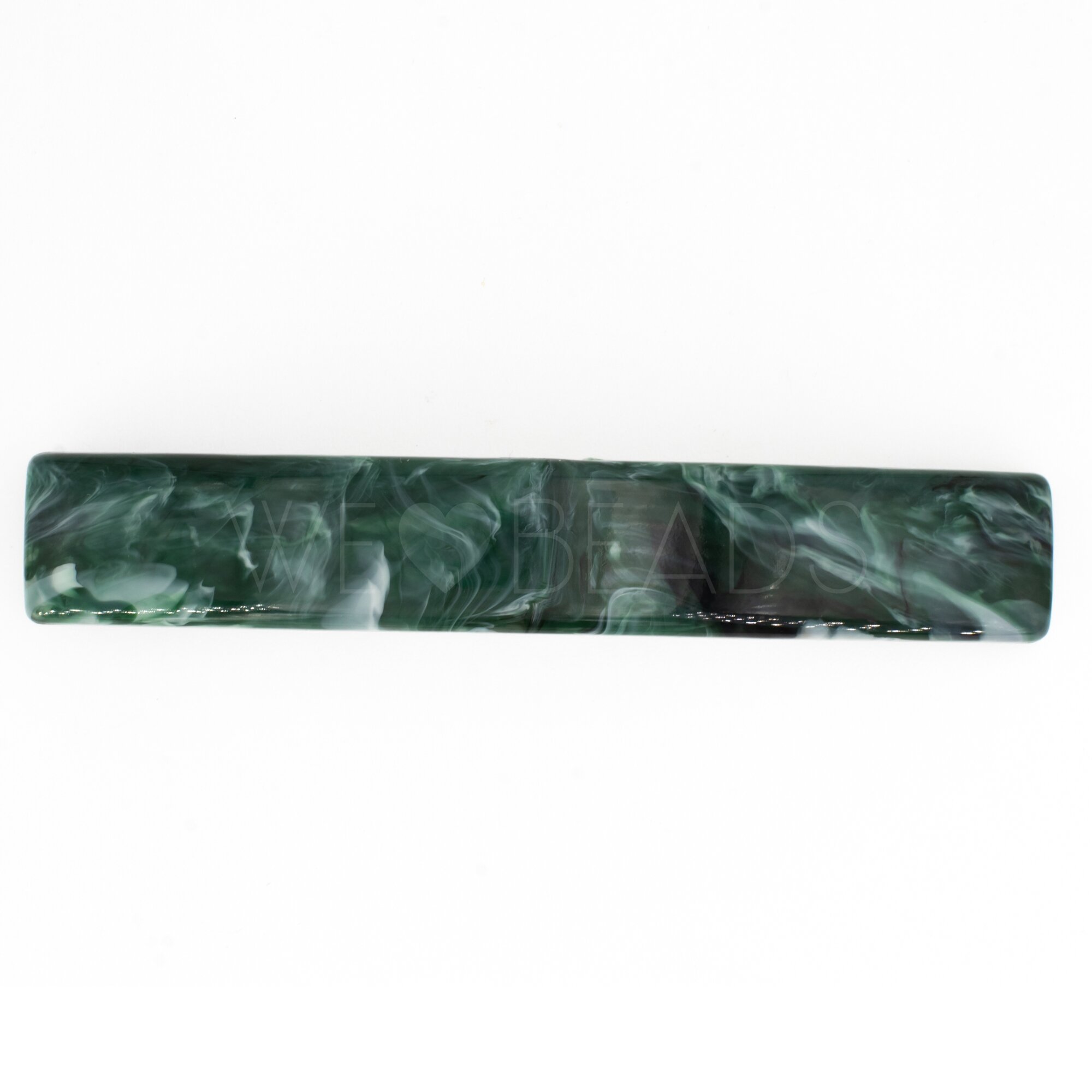 Haarspange Haarspange in Waldgrün Large