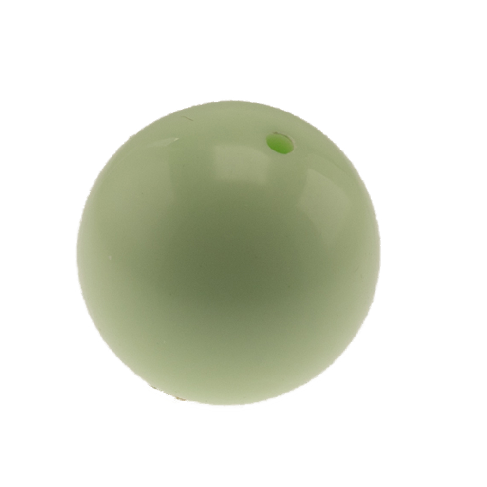 10mm Roundbead in mintgreen Opaque