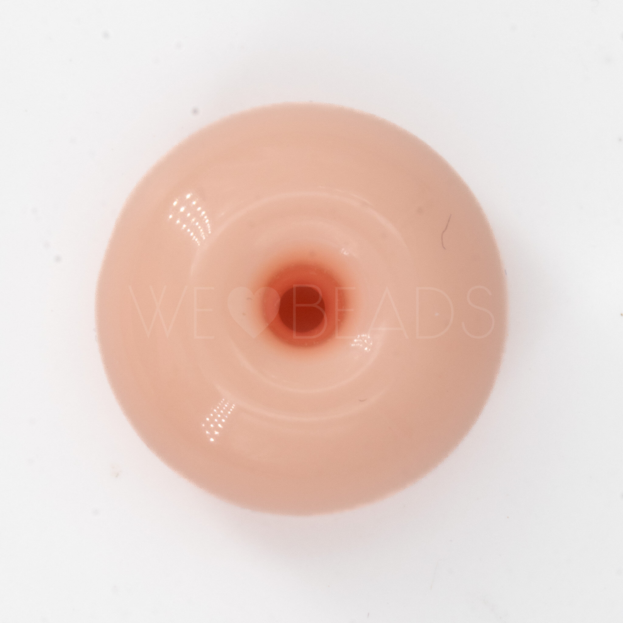 16mm Donut Beads in Seashell pink