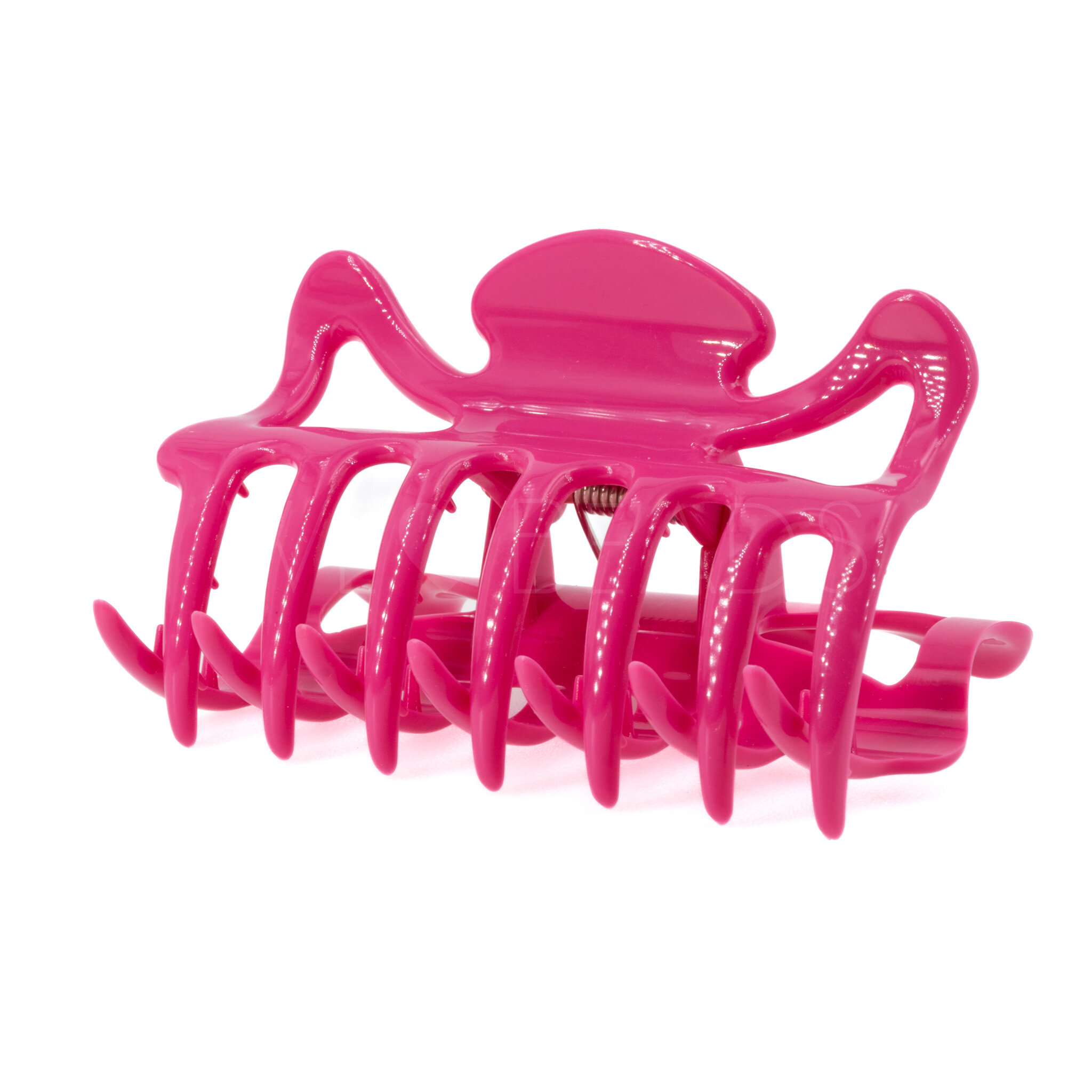 Haarklammer in Fuchsia (Large)