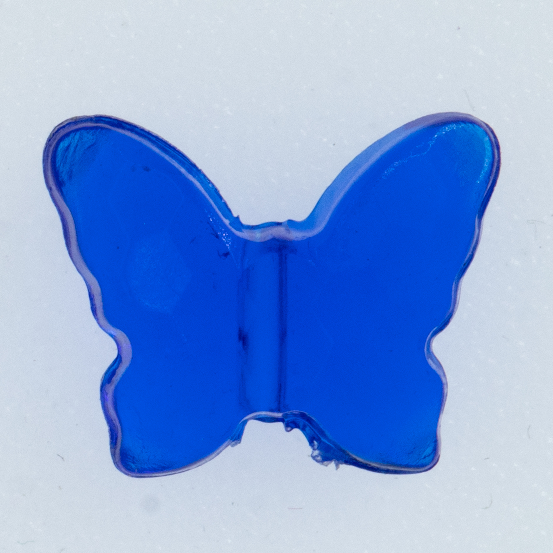11x9 Schmetterling  in blau Transparent