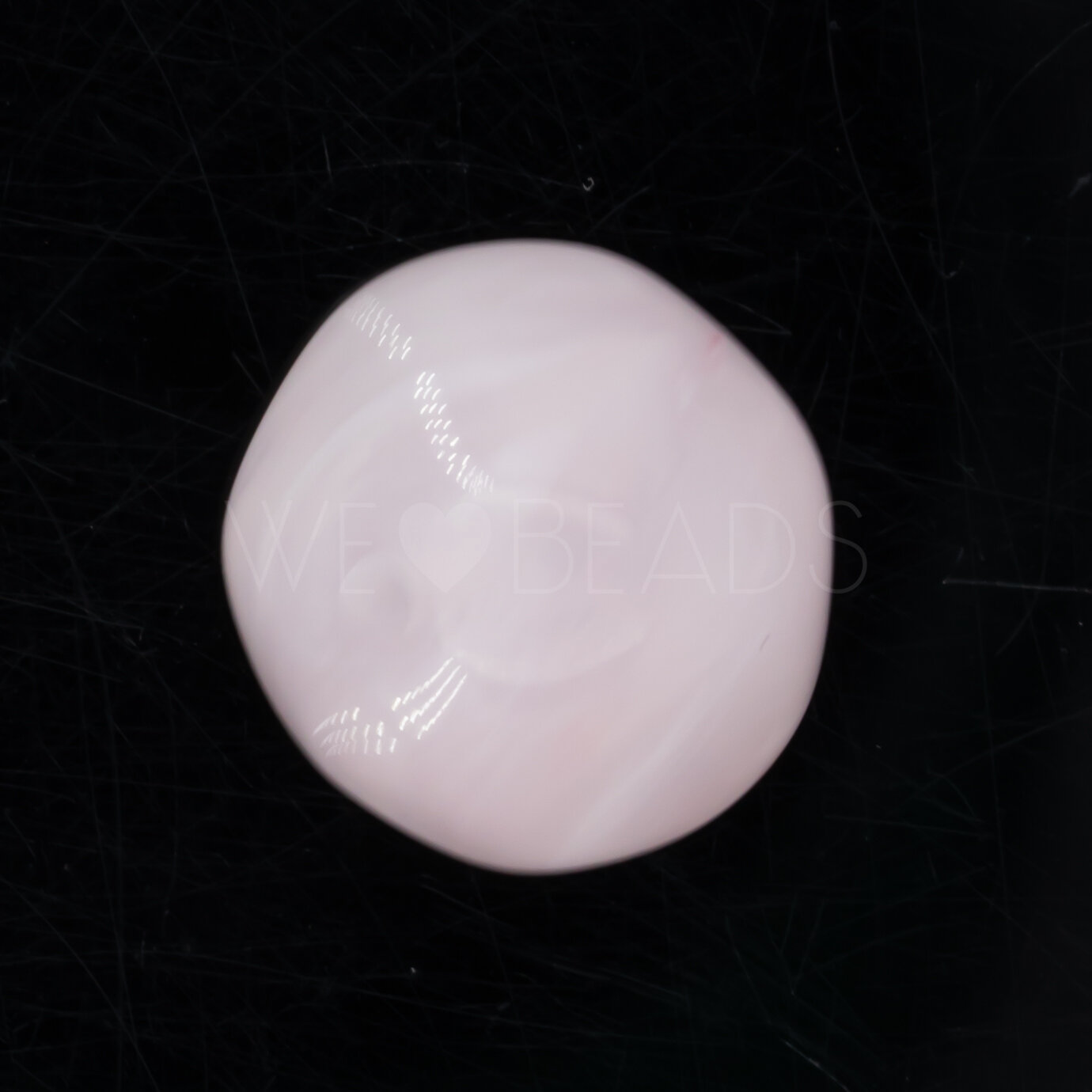 15mm baroque Beads- rose Marbled