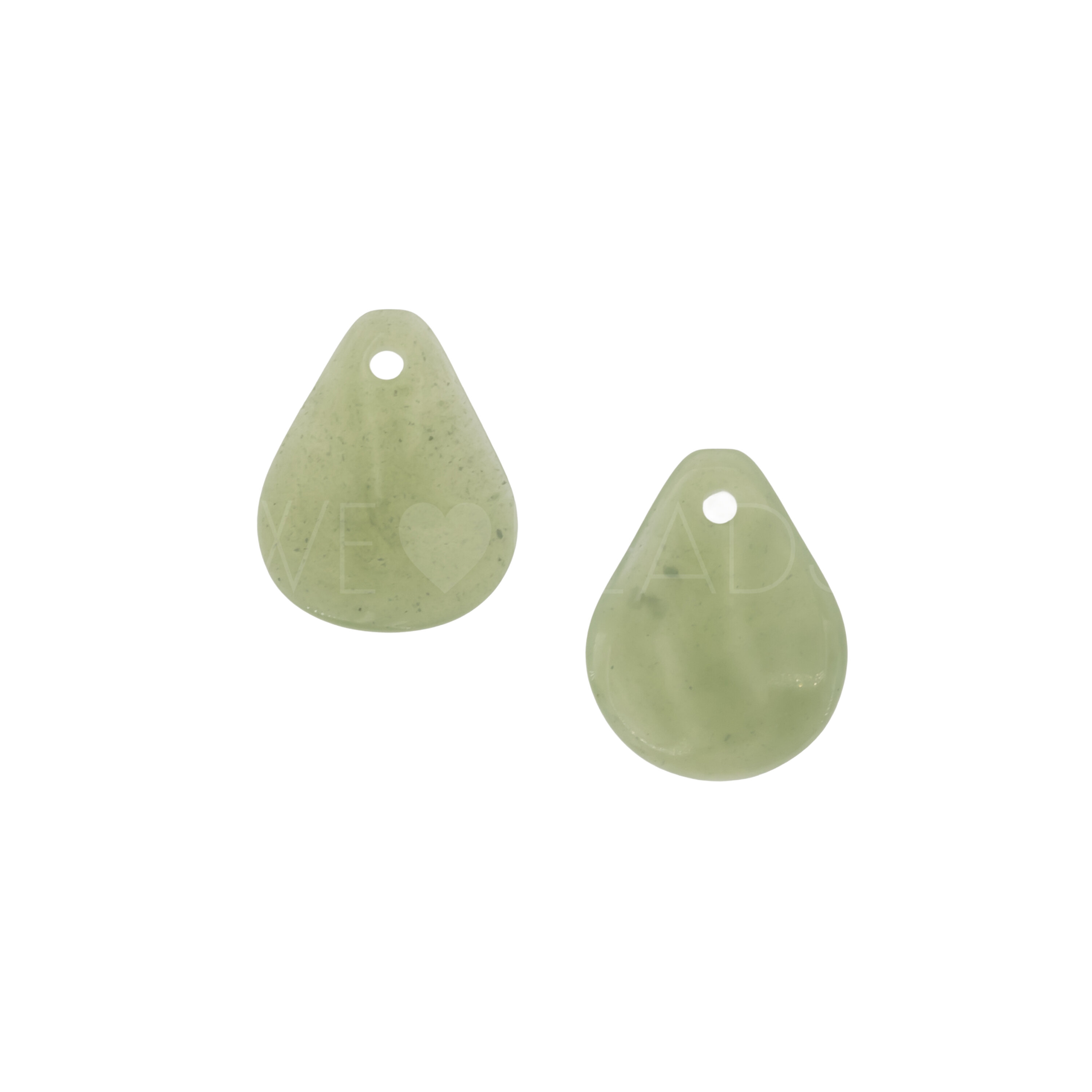 13x10 Blütenblatt in jade