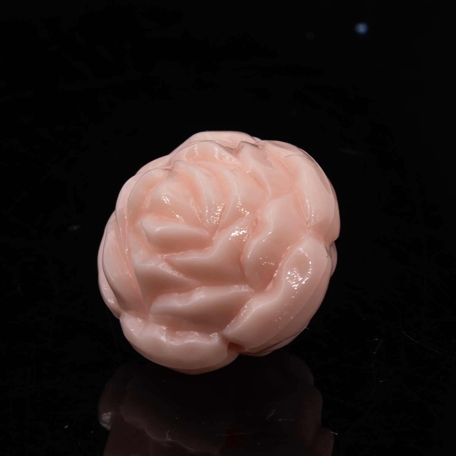 14mm Rose Perle in muschelrosa