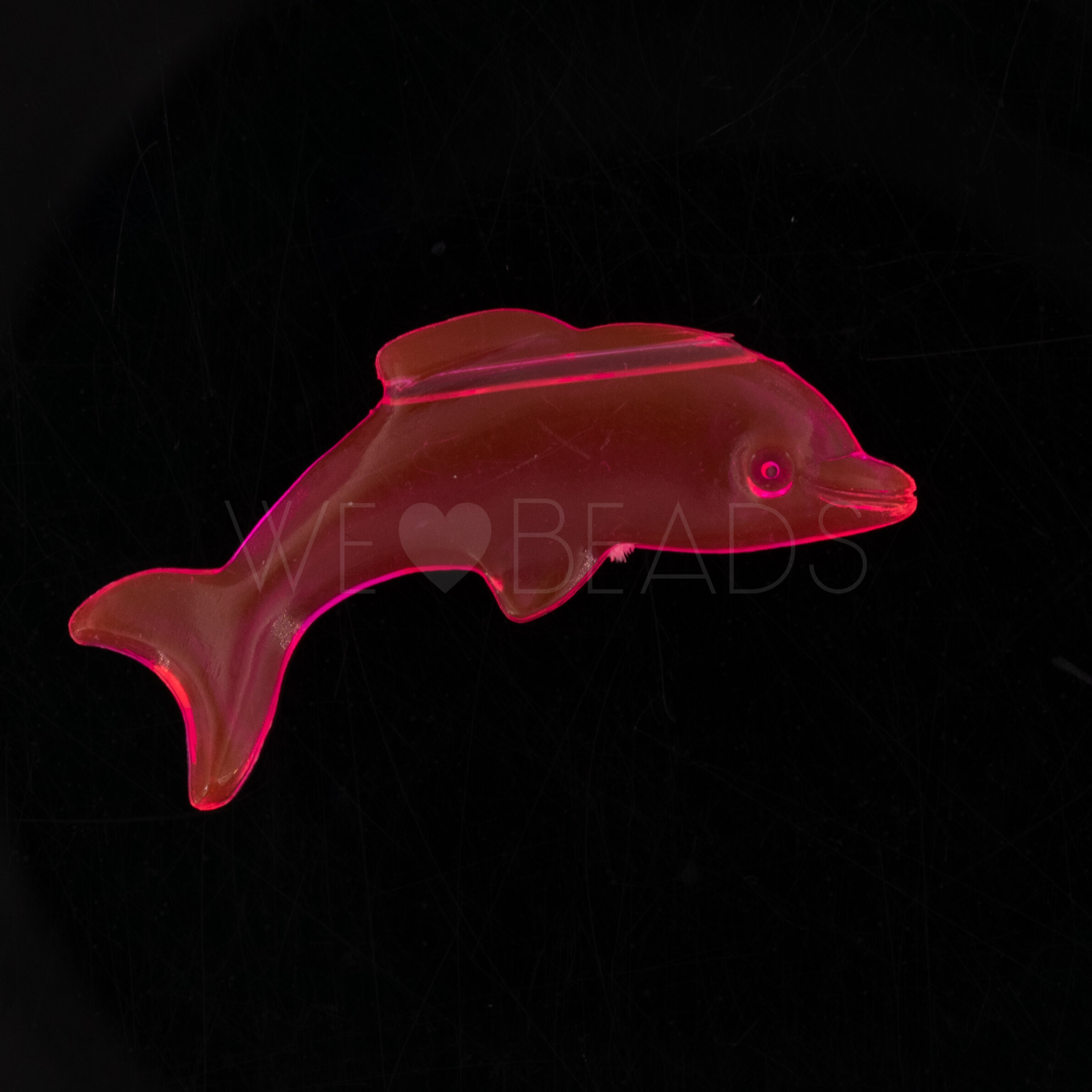 37x15 delfin Perle in neonpink