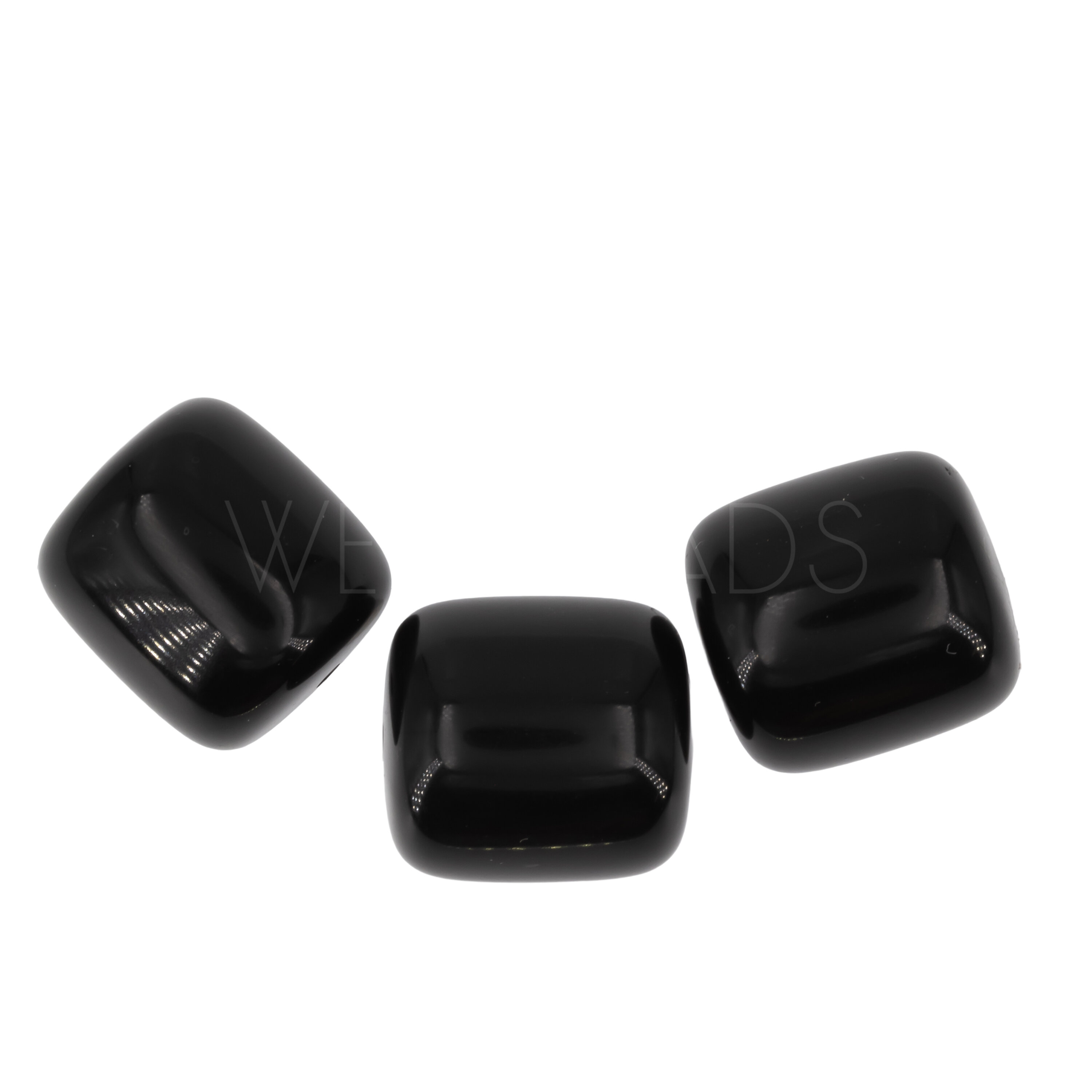13x12 cylinder Beads in black