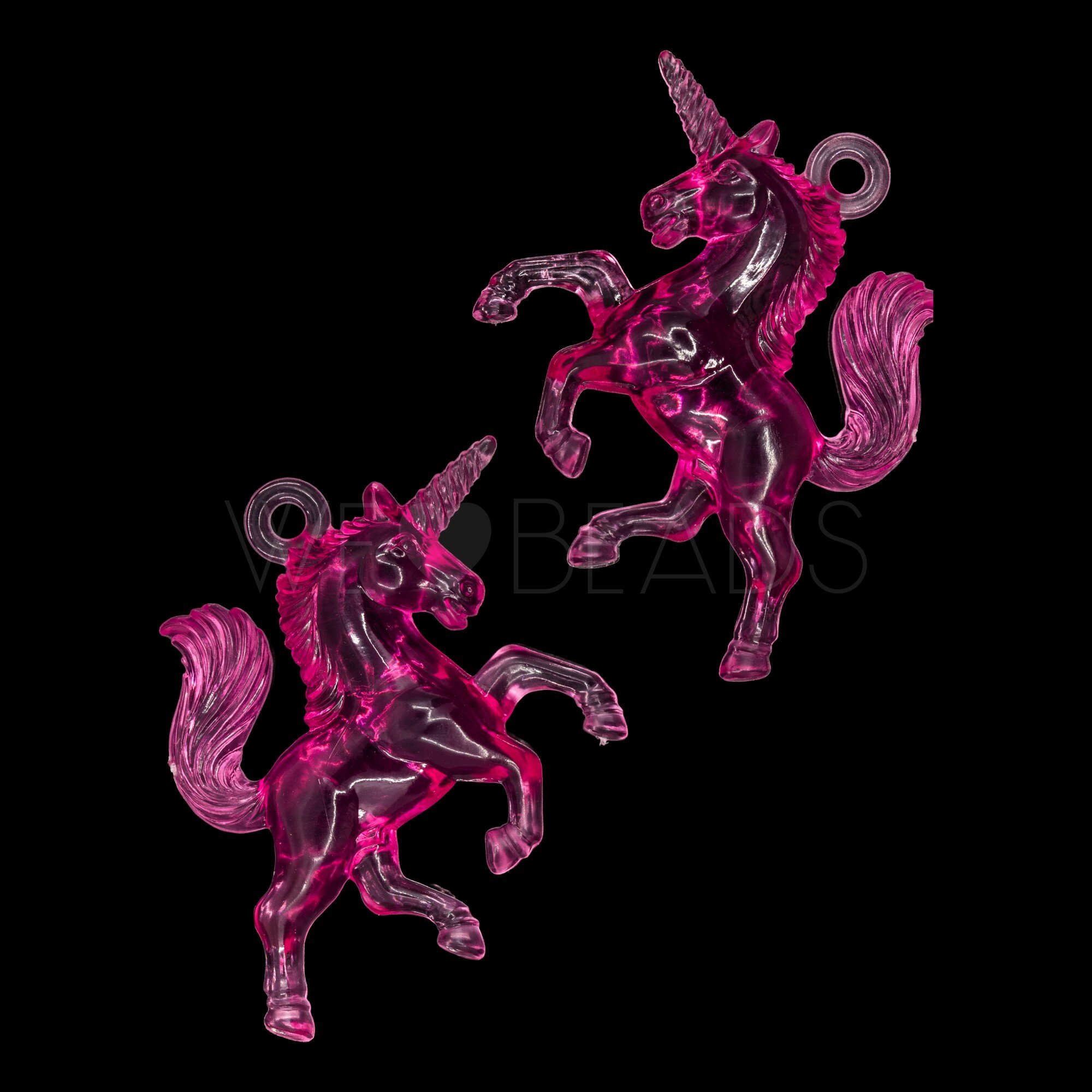 45x36 Einhorn Anhänger in pink