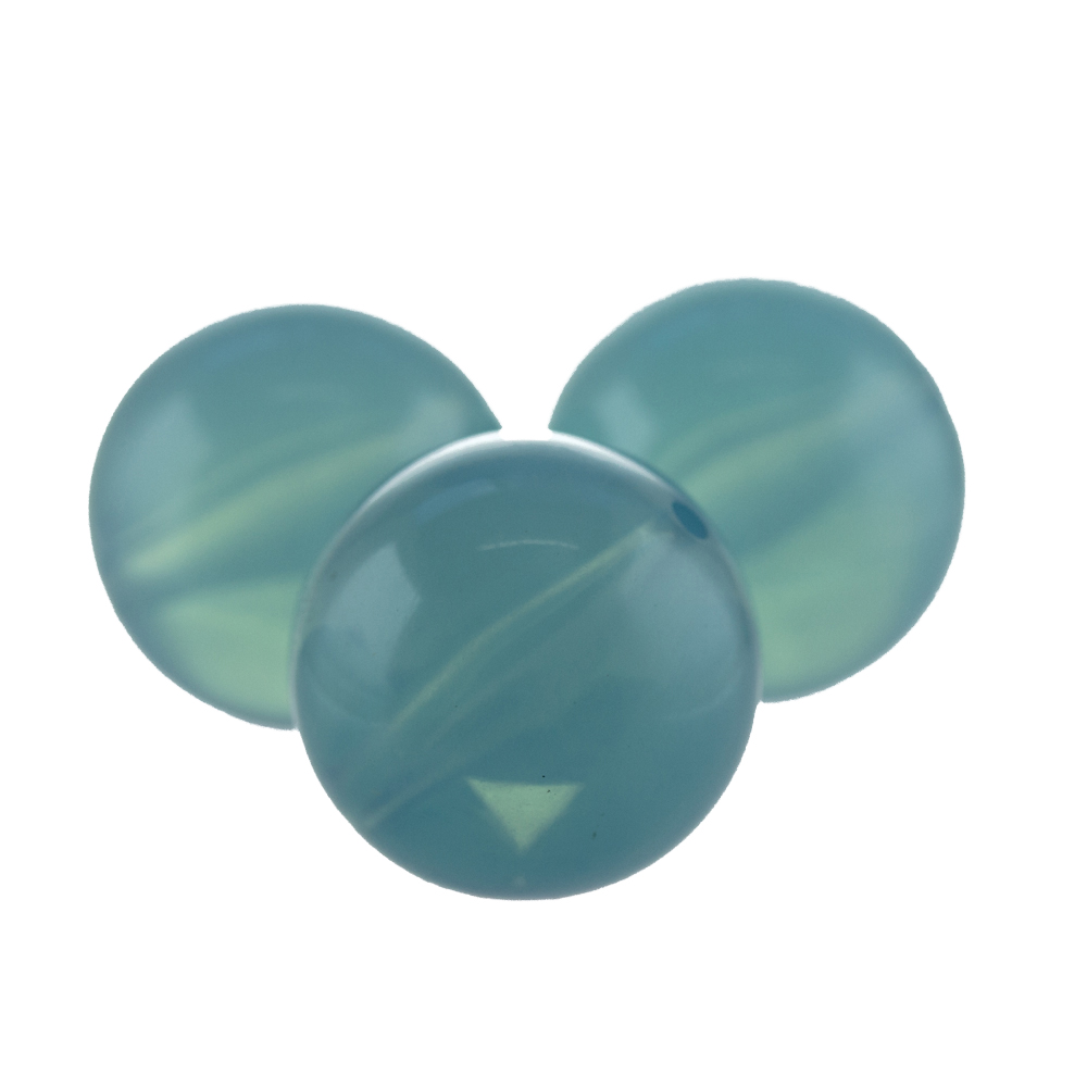 18mm Rundperle in  türkis  Opal