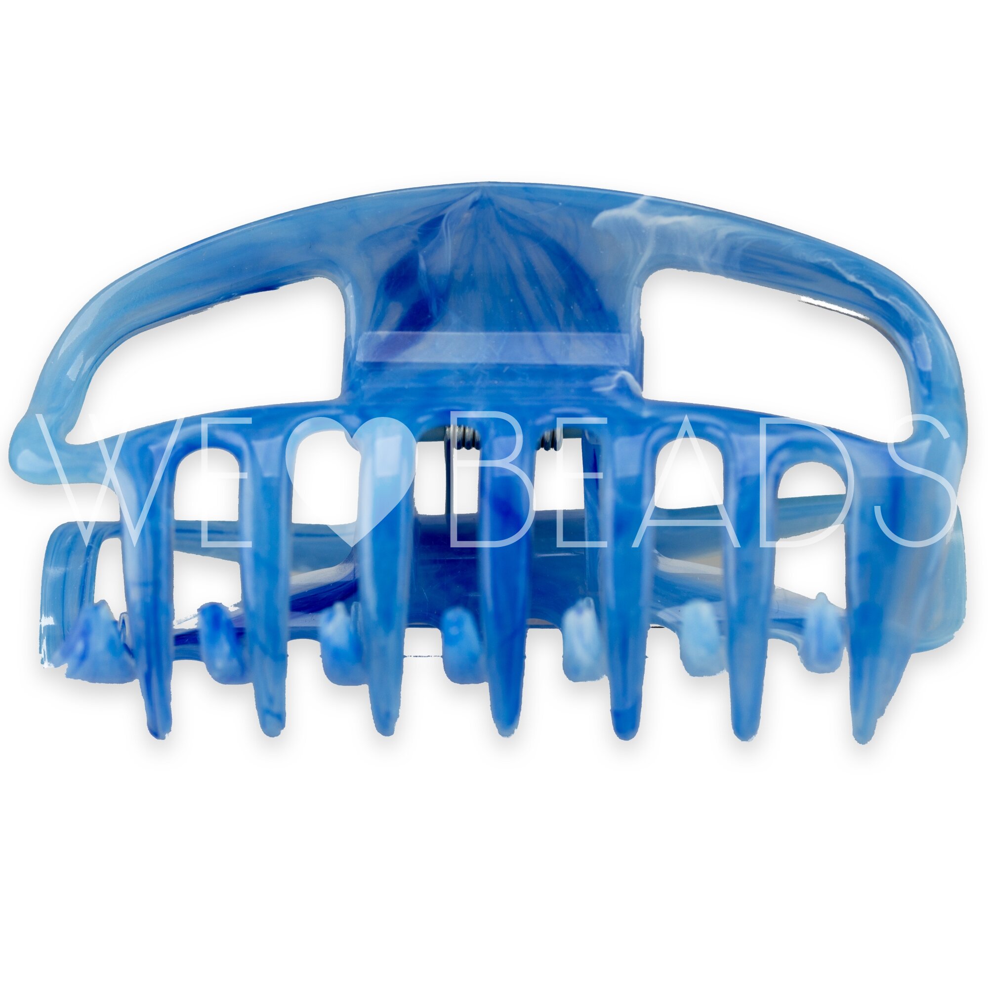 Haarspange in Himmelblau , Large