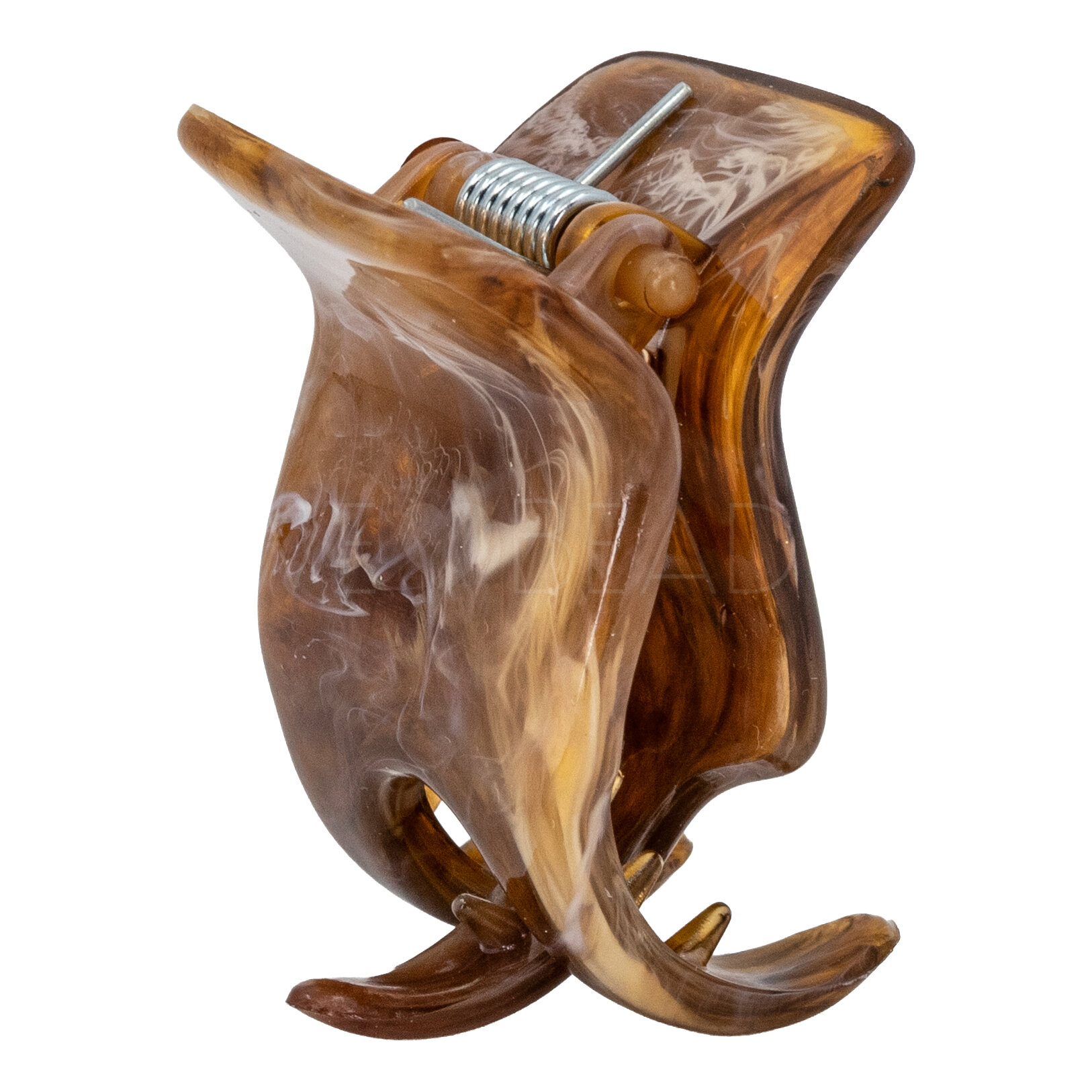 Haarklammer in horn (medium)