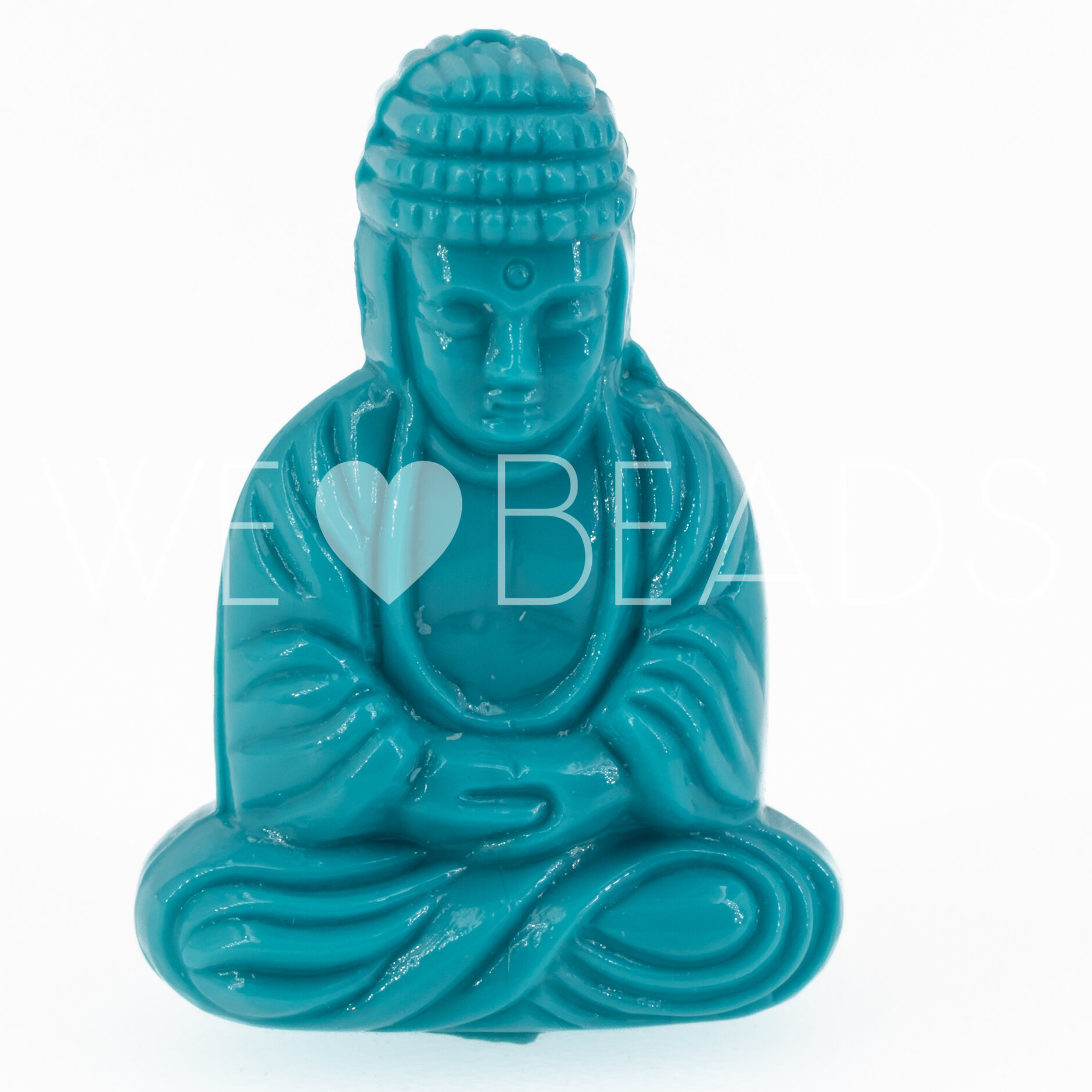 28x18 Buddha bead in turquoise 