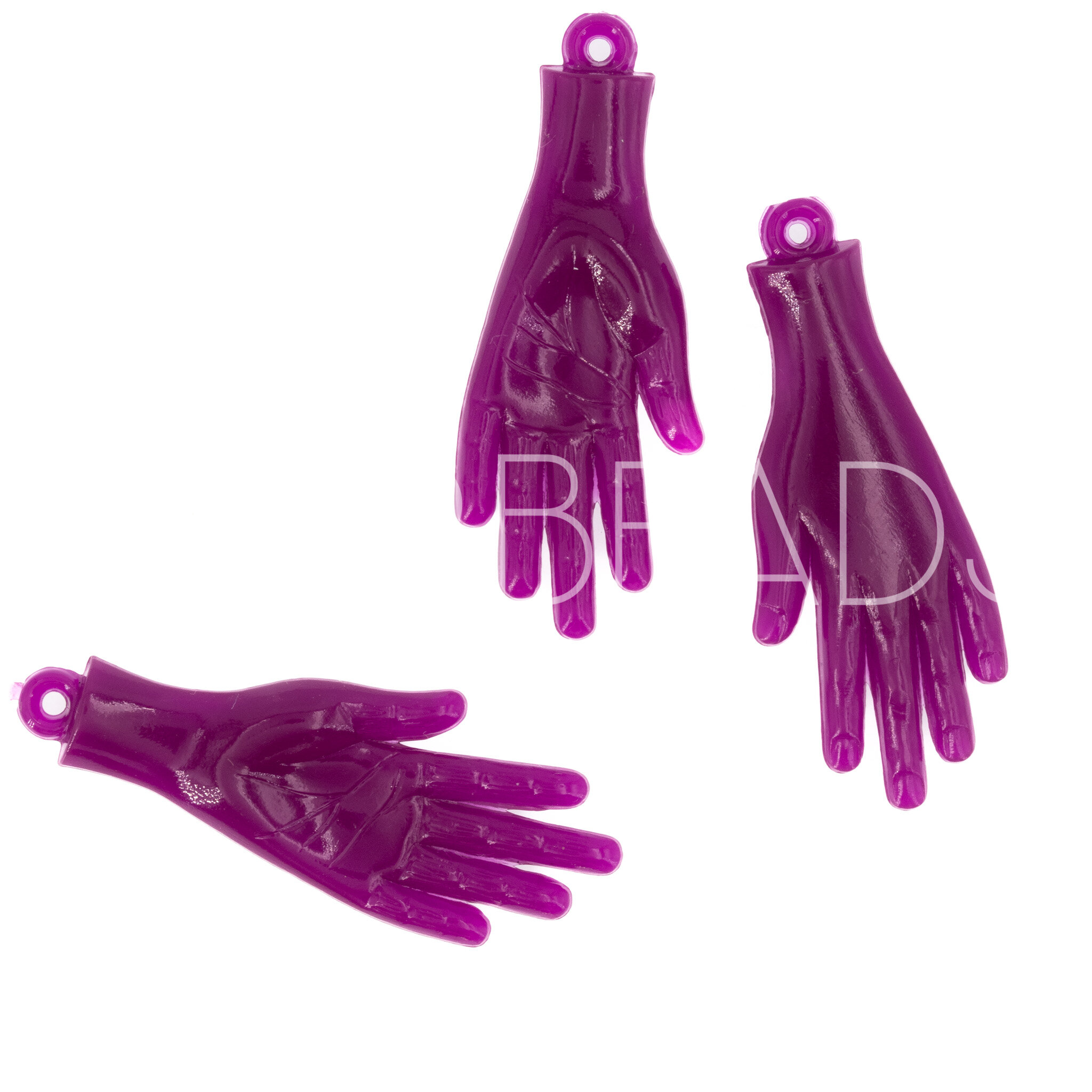 40x16 Hand Anhänger in beerenviolett Satt