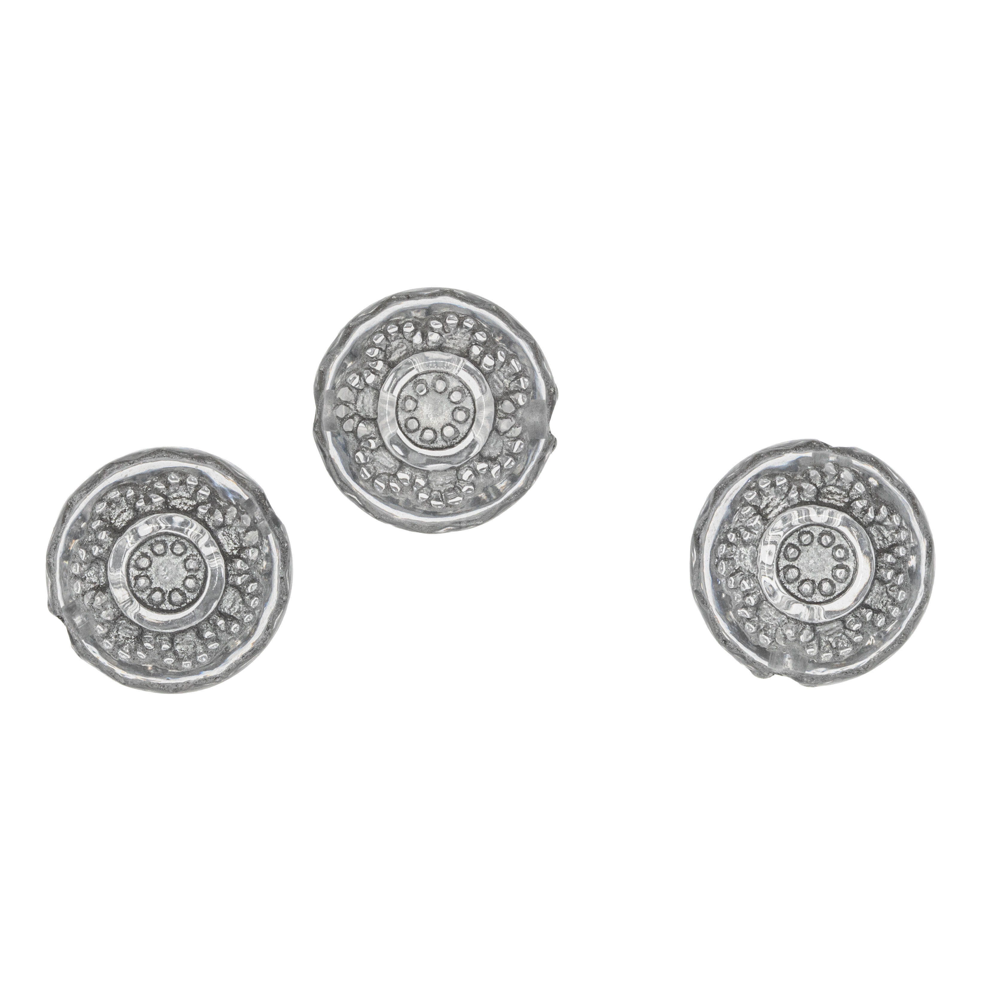 13mm Round Beads in crystal silber