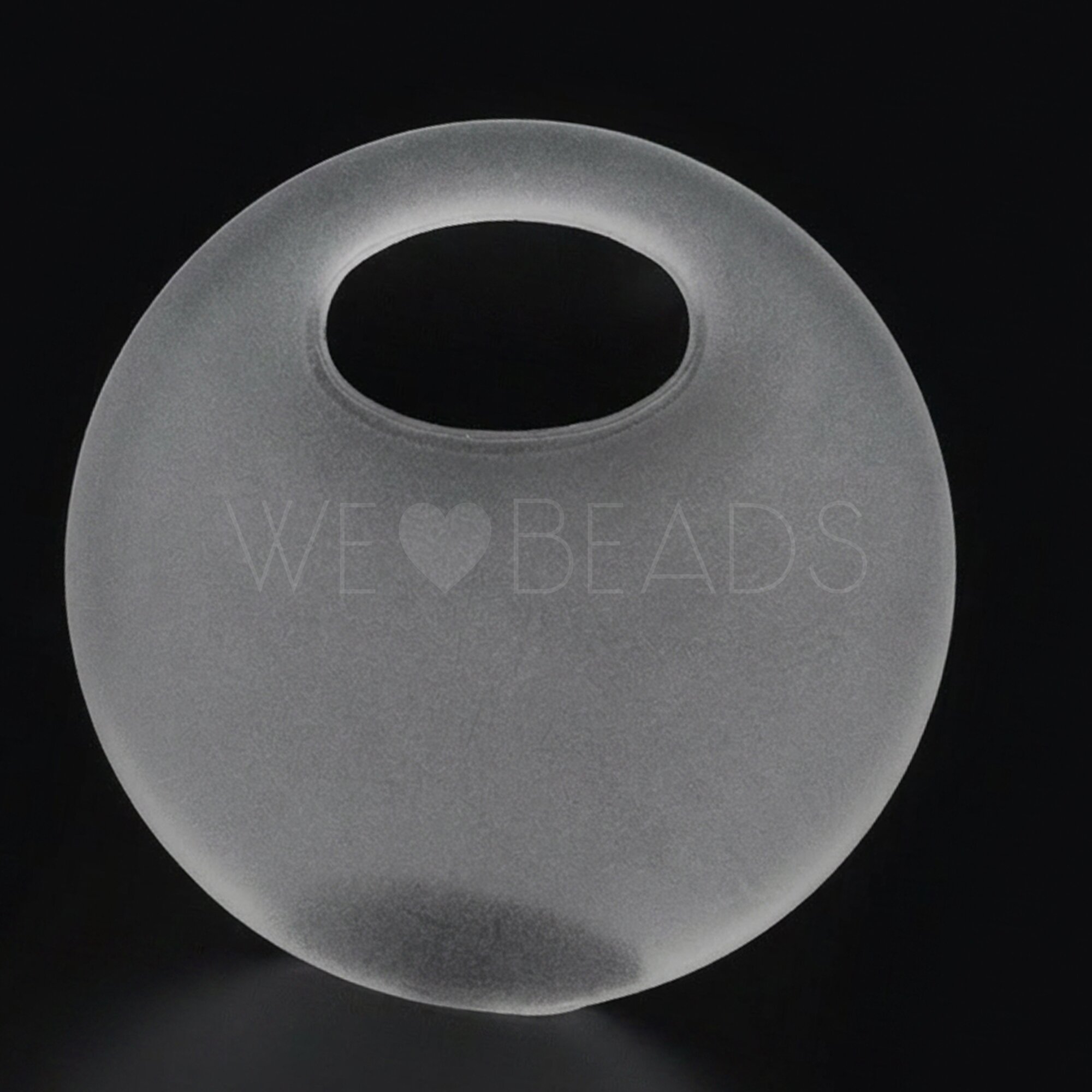 28mm Round Ring in crystall frosted