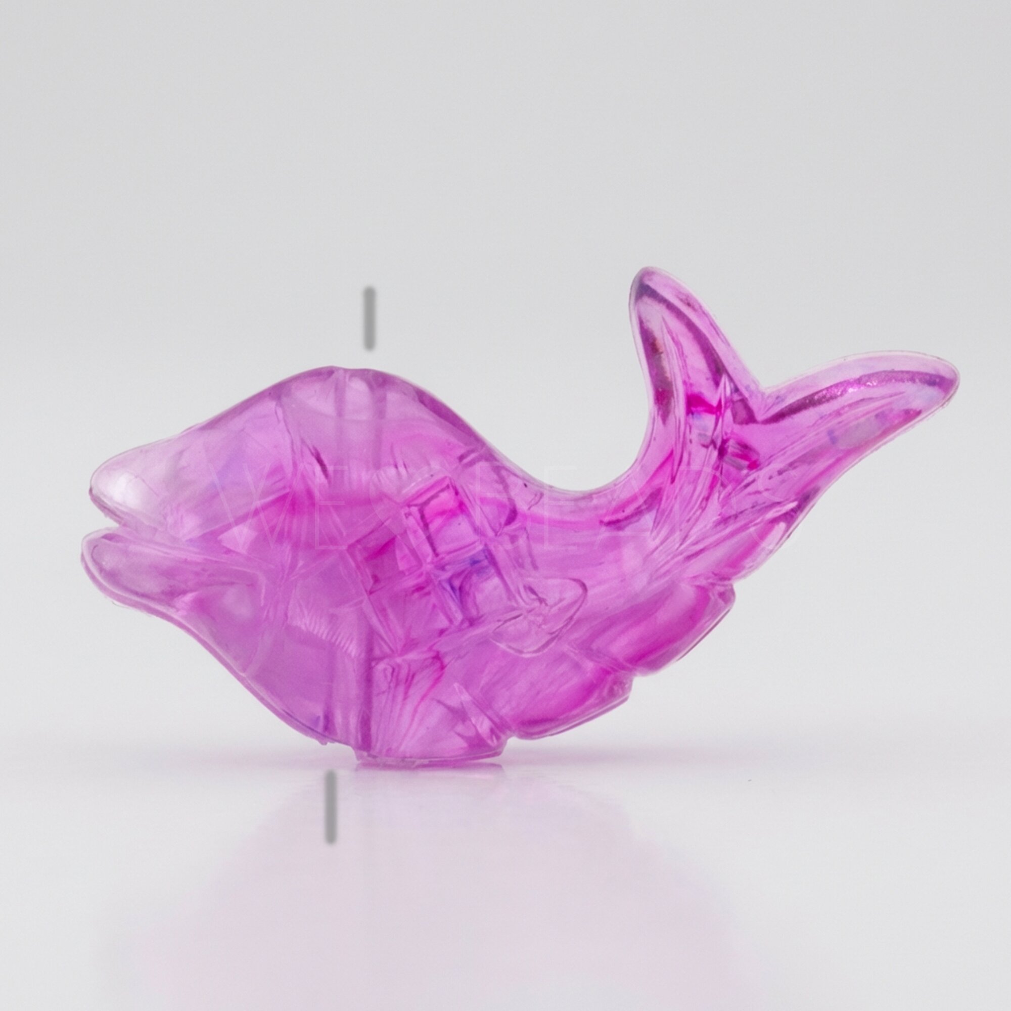 30x15 Fisch Beads in purple violett