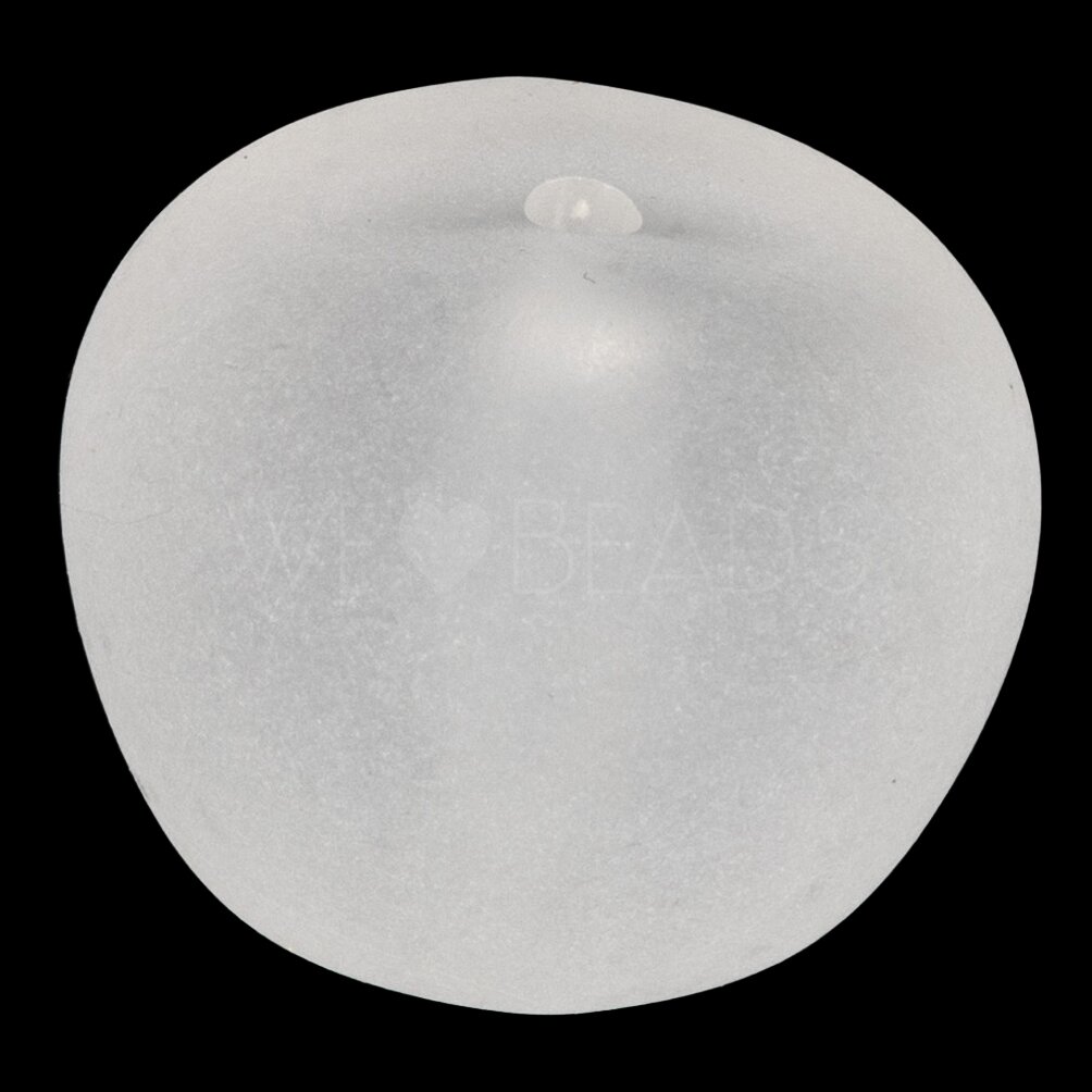 25x21 Apple Beads in crystall frosted