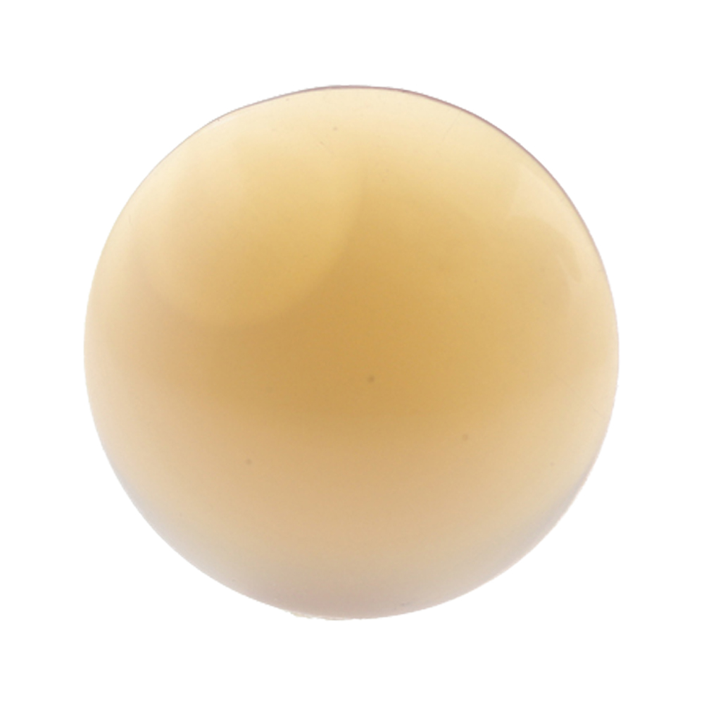 18mm Cabochon Round in maple sugar beige